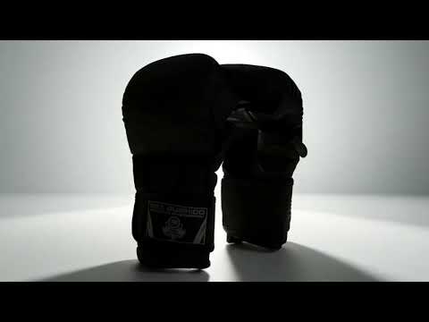 Rękawice do MMA DBX Bushido Valor Series Black Master E1V9 - Czarne