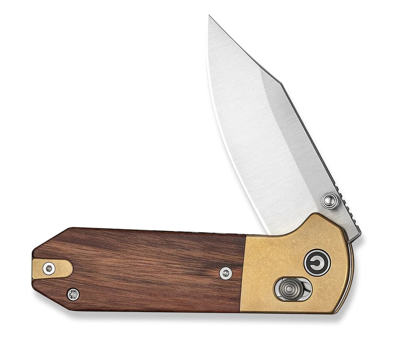 Складаний ніж Civivi Yonder Clip-Point Stonewashed 14C28N - Wood