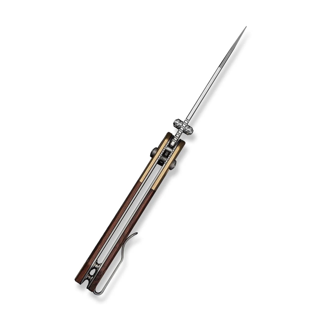 Складаний ніж Civivi Yonder Clip-Point Stonewashed 14C28N - Wood