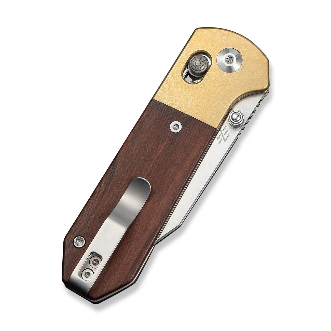 Складаний ніж Civivi Yonder Clip-Point Stonewashed 14C28N - Wood