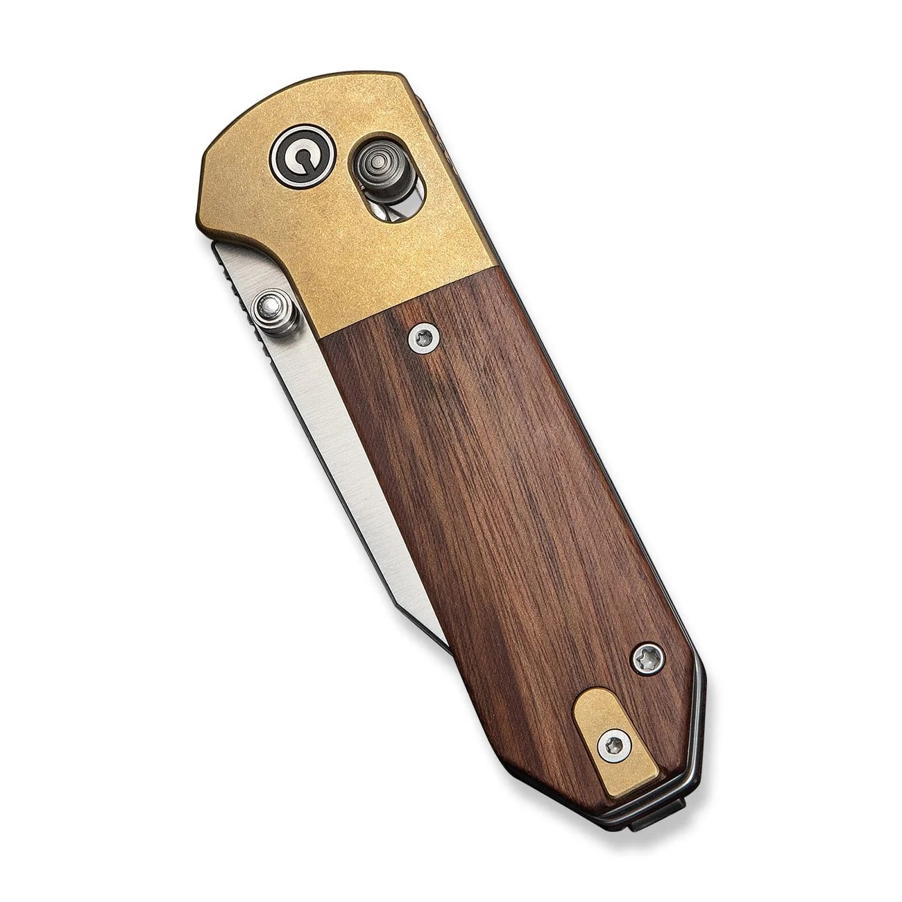 Складаний ніж Civivi Yonder Clip-Point Stonewashed 14C28N - Wood