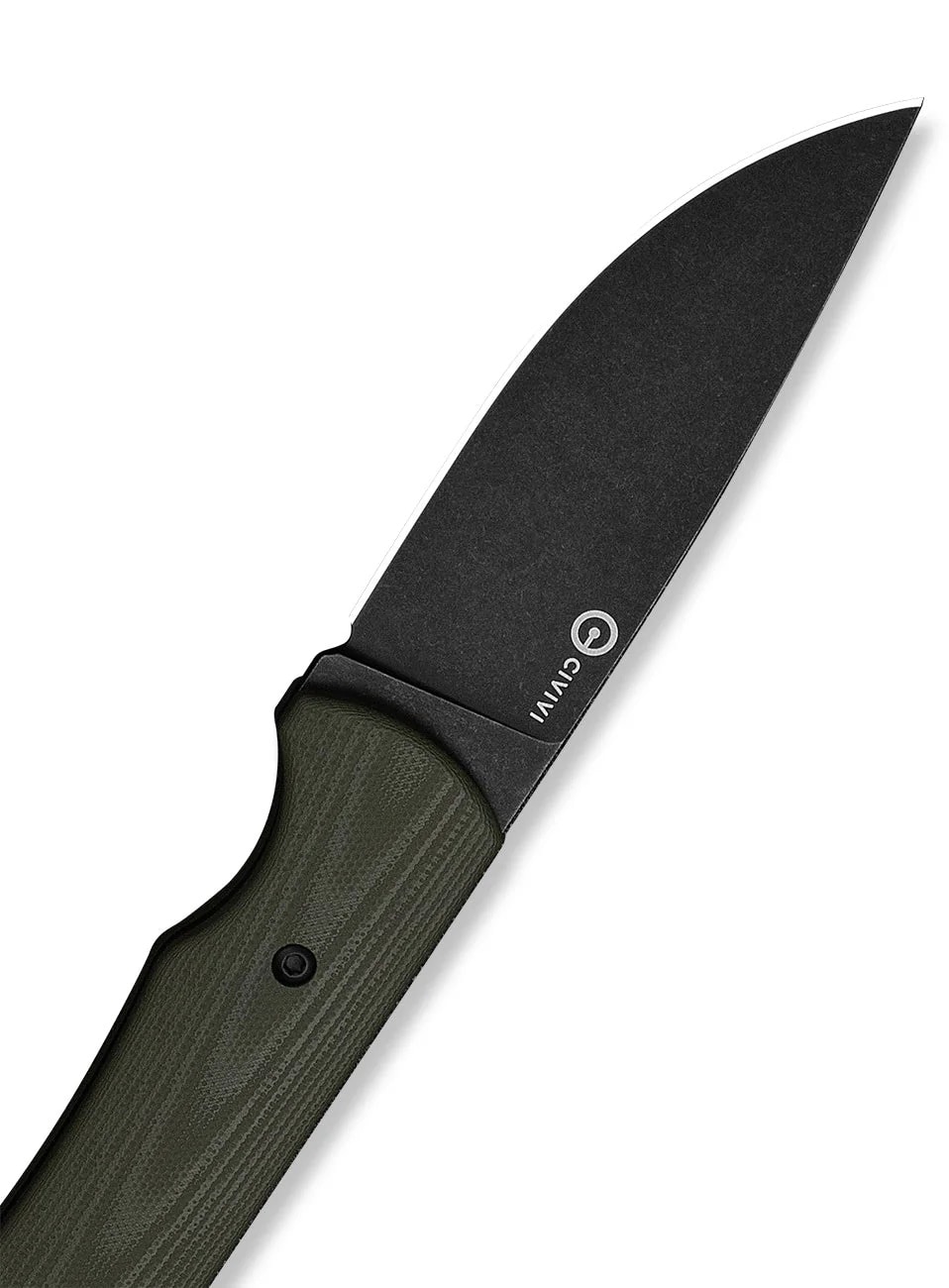 Nóż Civivi Jencks Fixed Blade Black Stonewashed 14C28N G10 - OD Green