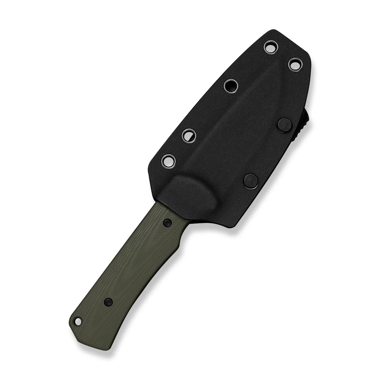 Nóż Civivi Jencks Fixed Blade Black Stonewashed 14C28N G10 - OD Green