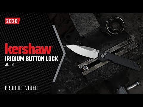 Складаний ніж Kershaw Iridium - Black