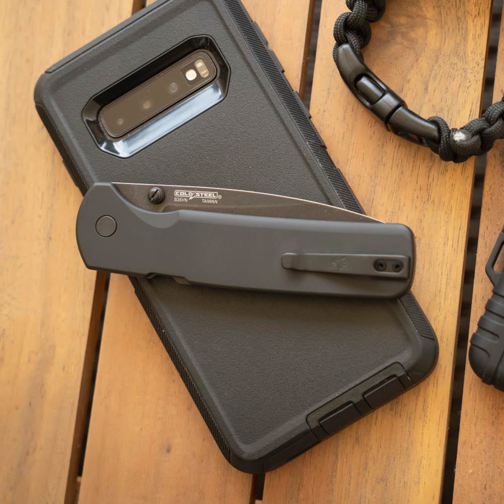 Складаний ніж Cold Steel FM-1S Full Metal Atlas CPM S35VN - Blackout