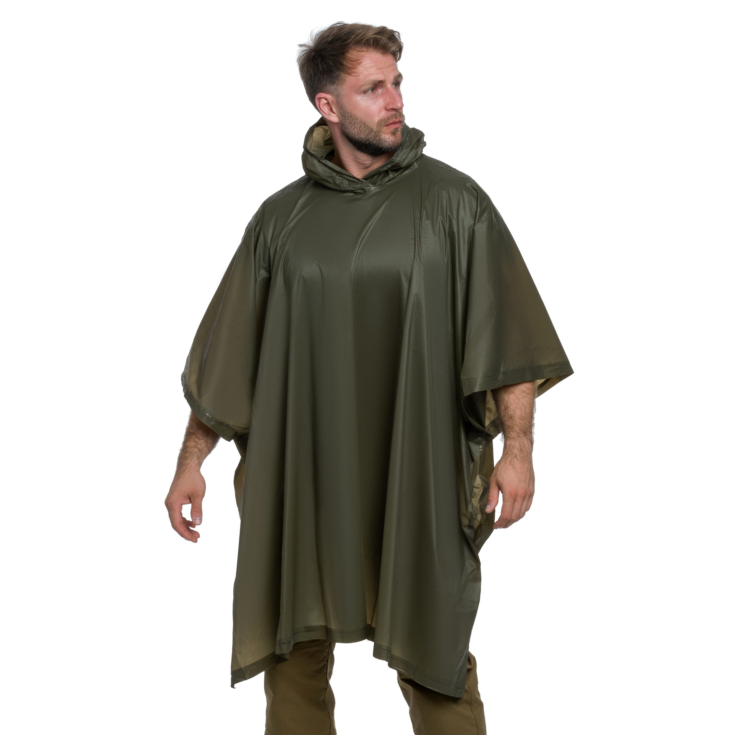 Ponczo MFH Vinyl - OD Green