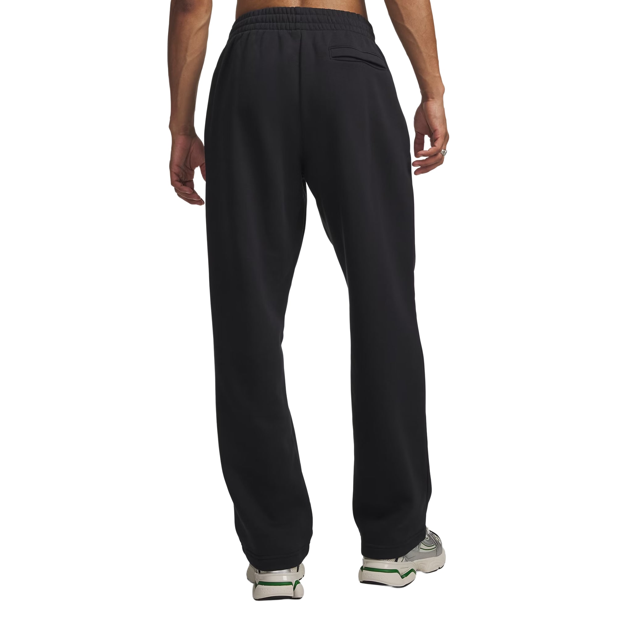 Spodnie Under Armour Icon Fleece - Black/White