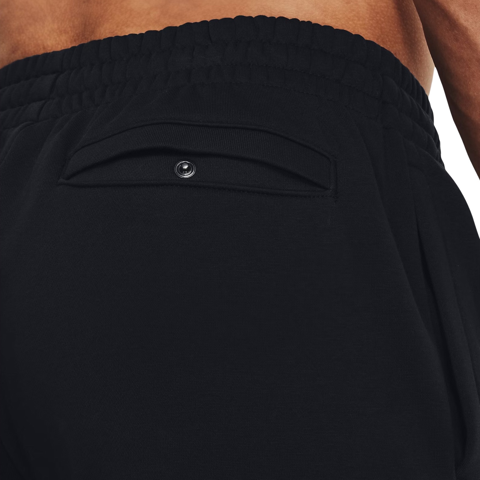 Spodnie Under Armour Icon Fleece - Black/White