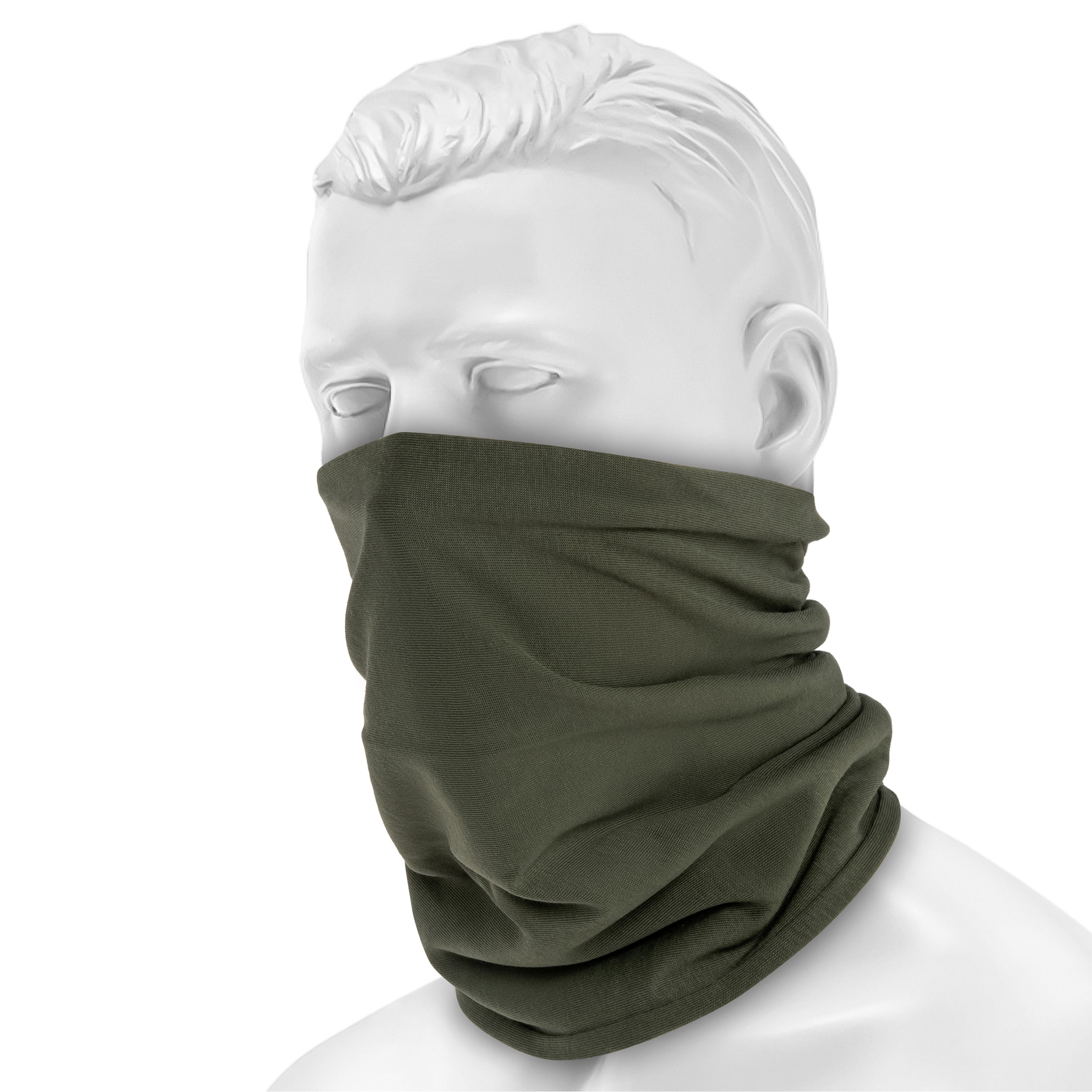 Brunnirok Marburg Cut-Resistant Protective Scarf - Olive