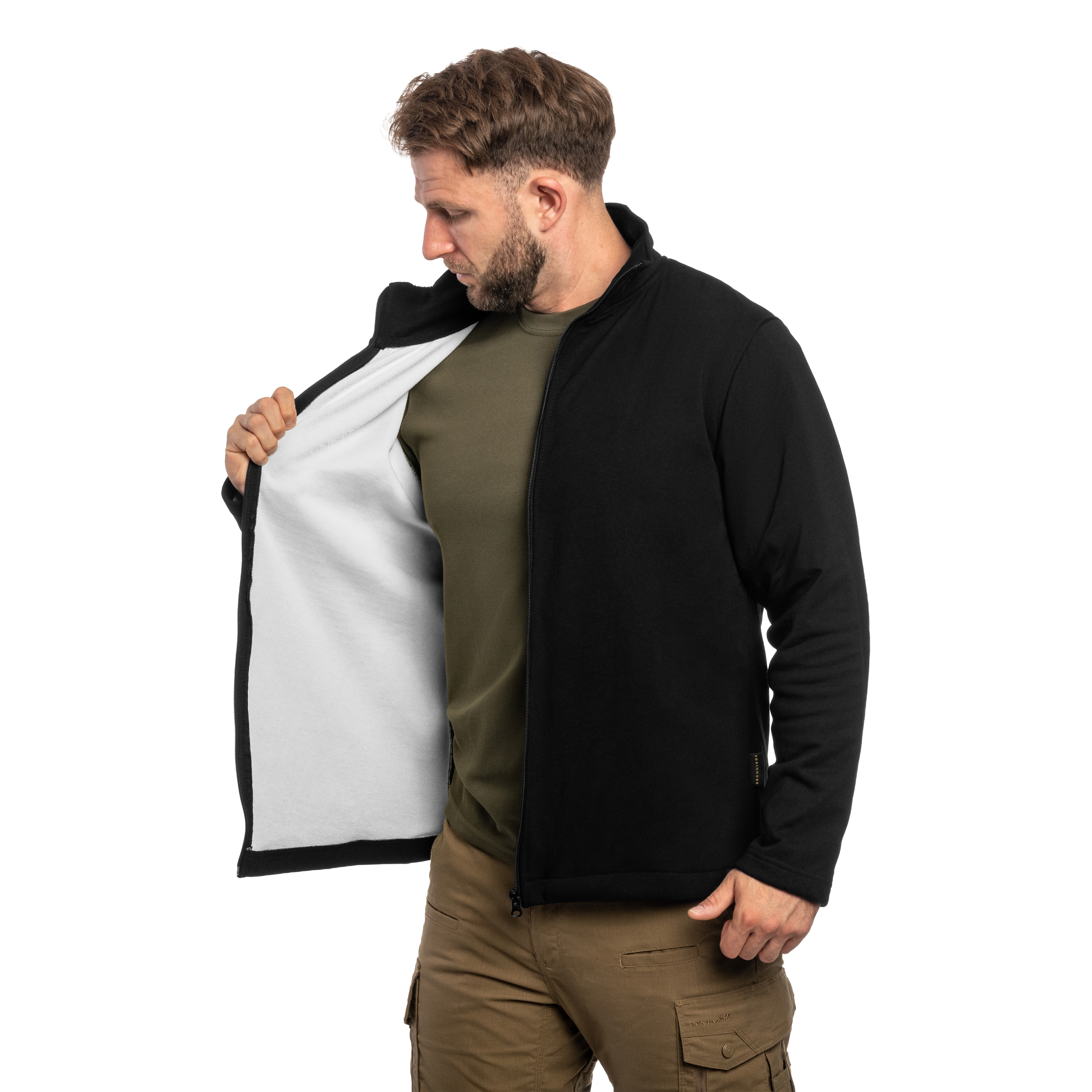 Kurtka antyprzecięciowa Brunnirok Hamburg - Black