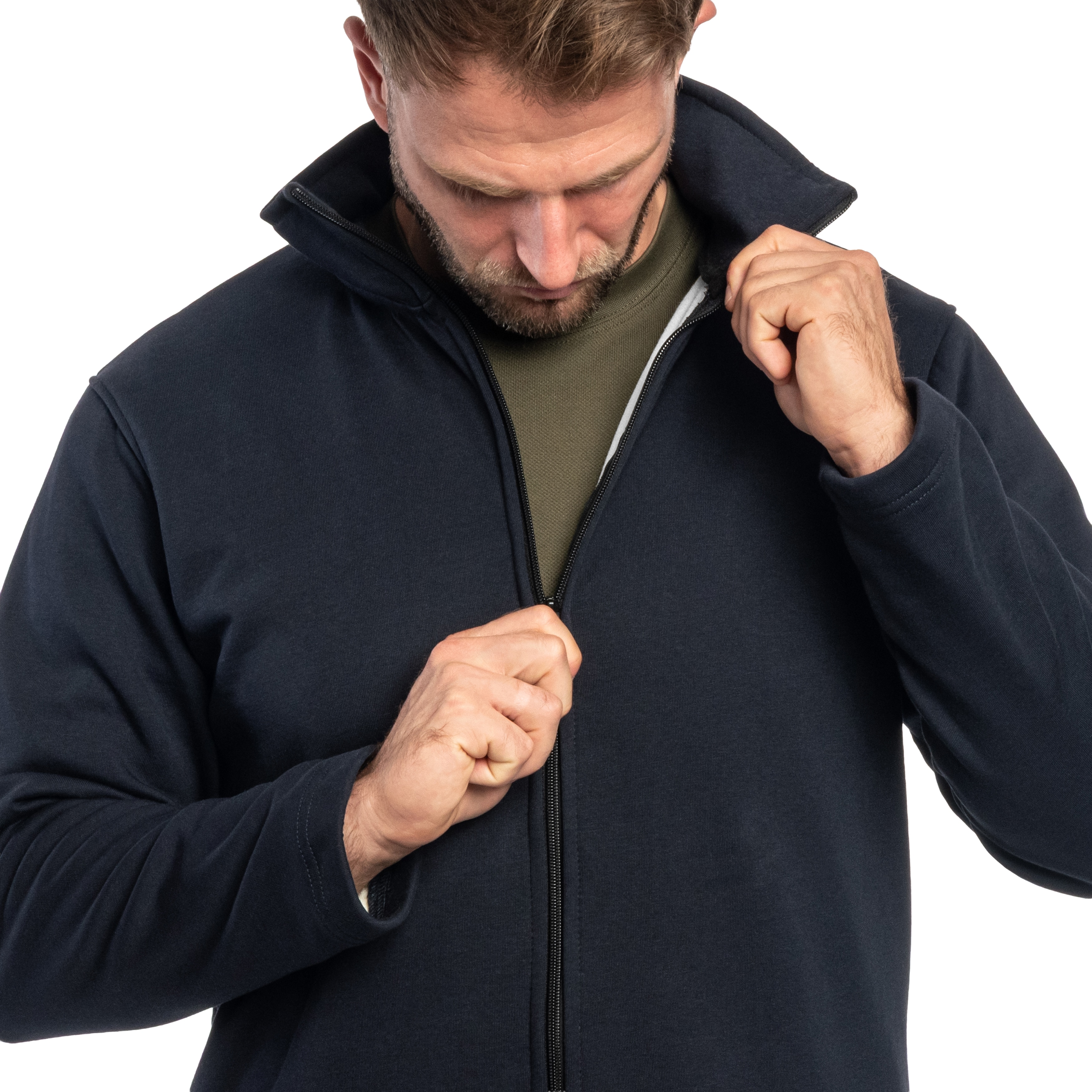 Brunnirok Hamburg Cut-Resistant Jacket - Navy Blue