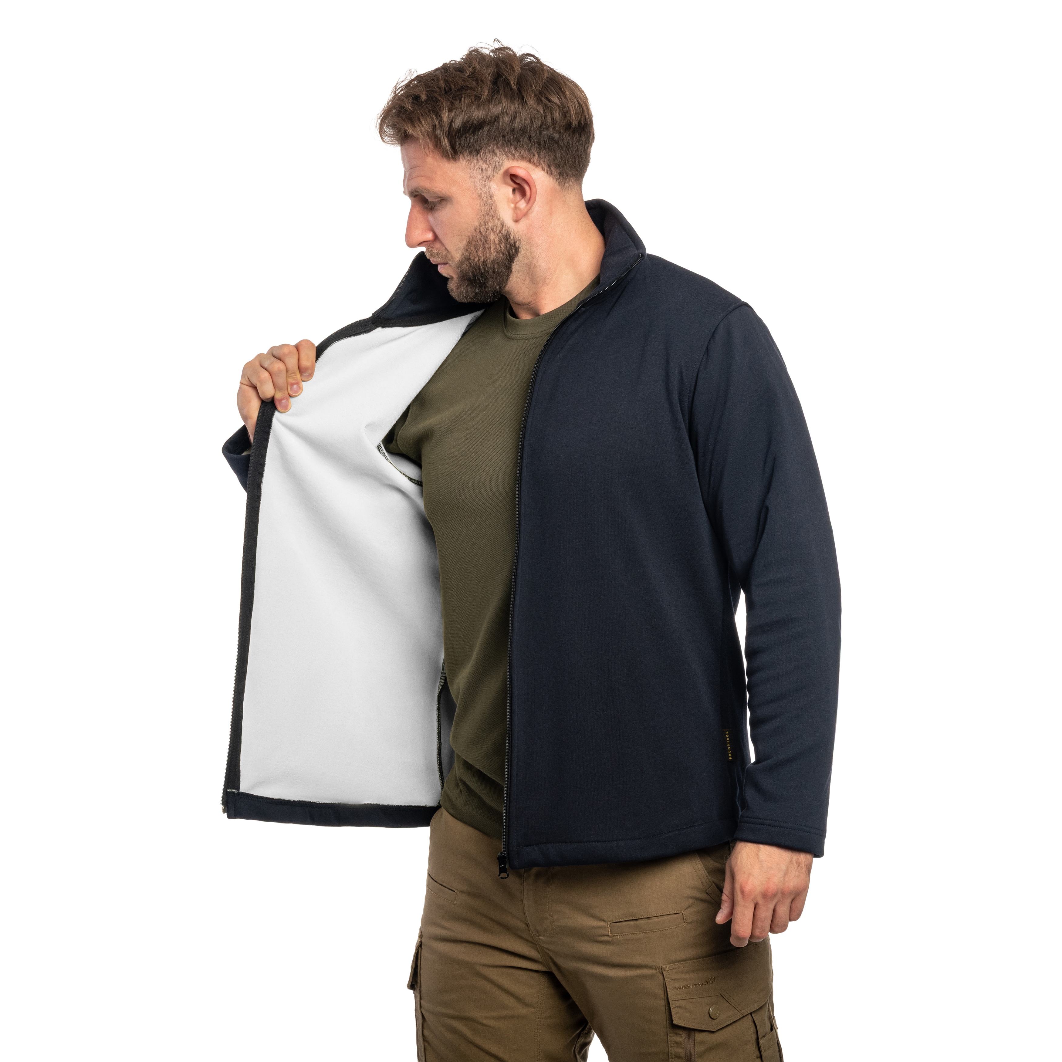 Brunnirok Hamburg Cut-Resistant Jacket - Navy Blue