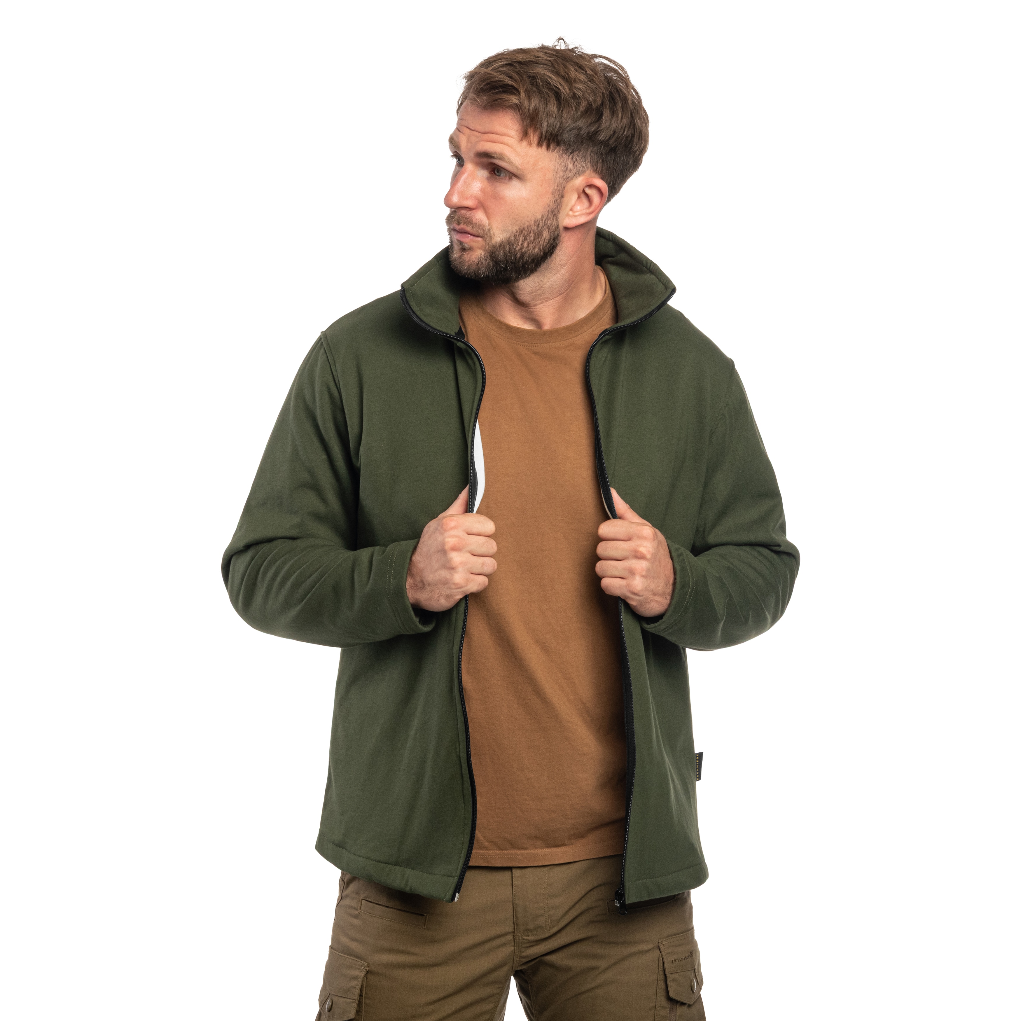 Brunnirok Hamburg Cut-Resistant Jacket - Olive