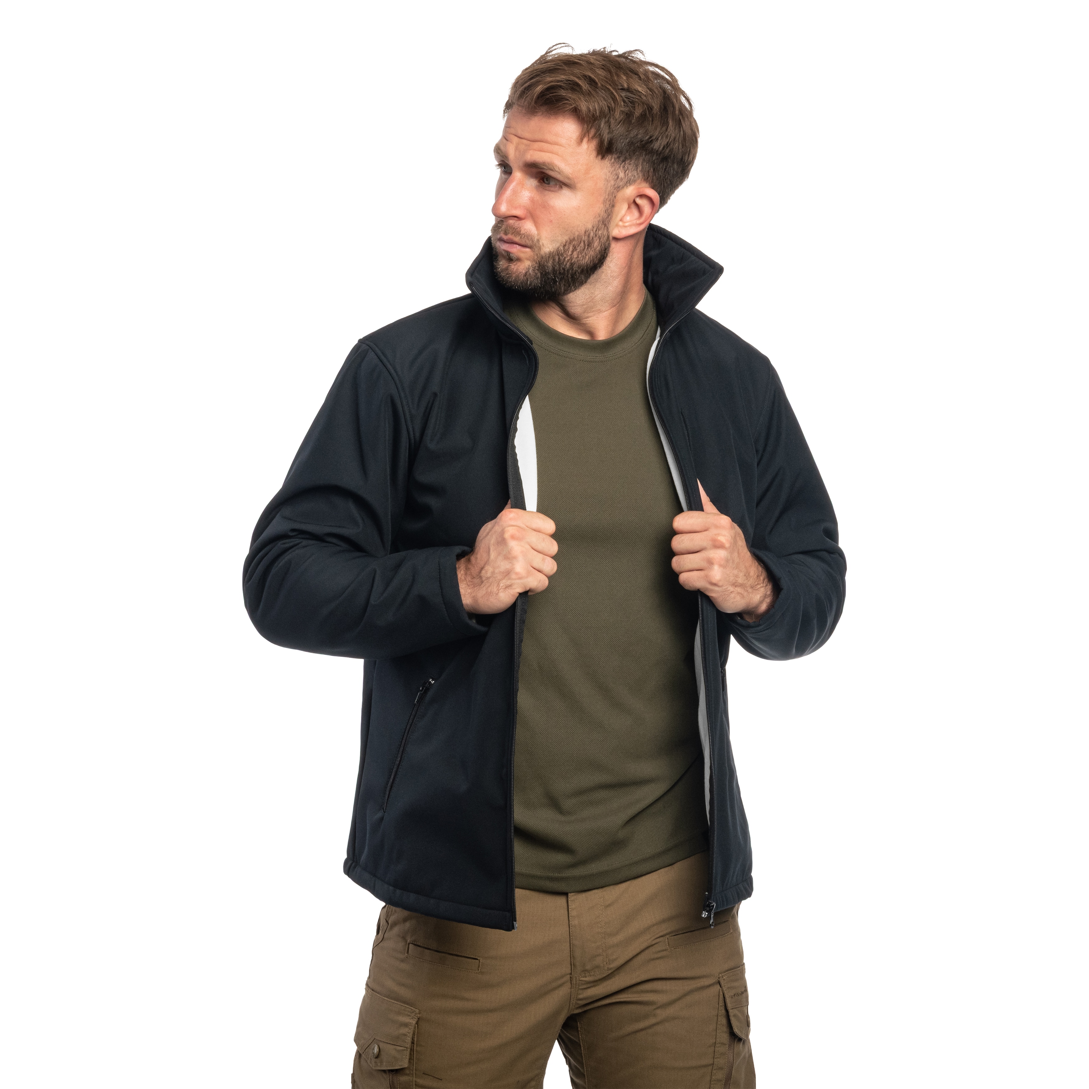 Brunnirok Oldenburg Cut-Resistant Jacket - Navy Blue