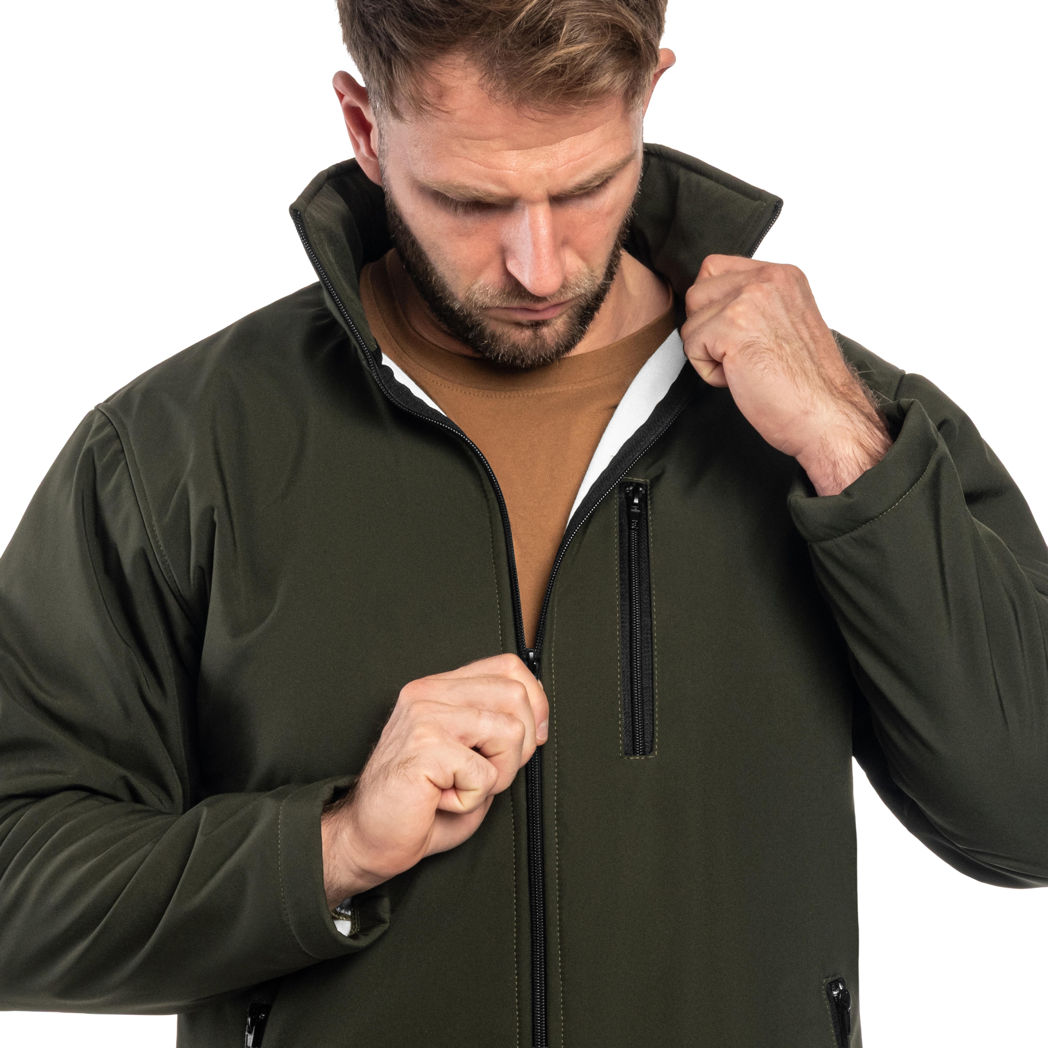 Brunnirok Oldenburg Cut-Resistant Jacket - Olive