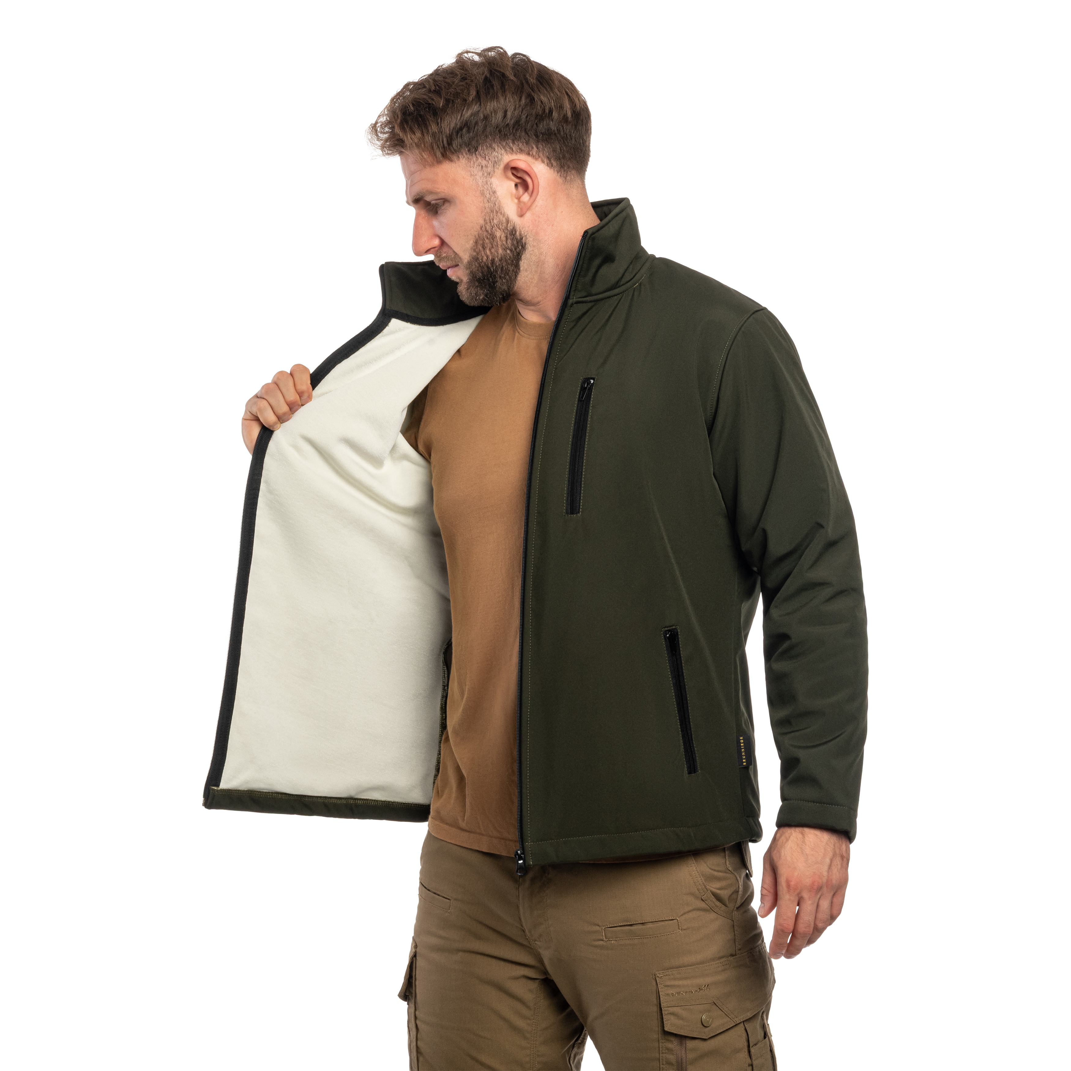 Brunnirok Oldenburg Cut-Resistant Jacket - Olive