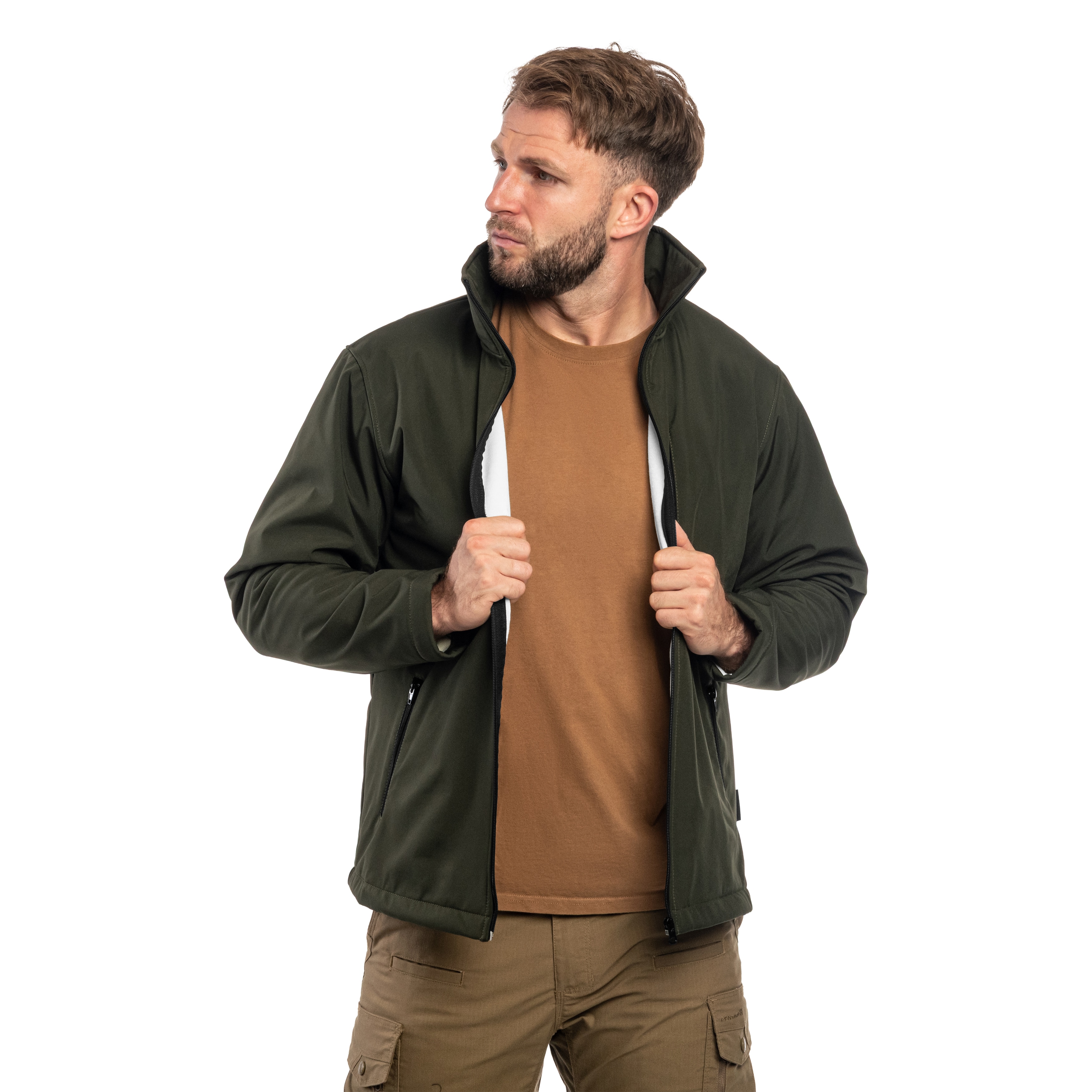 Brunnirok Oldenburg Cut-Resistant Jacket - Olive