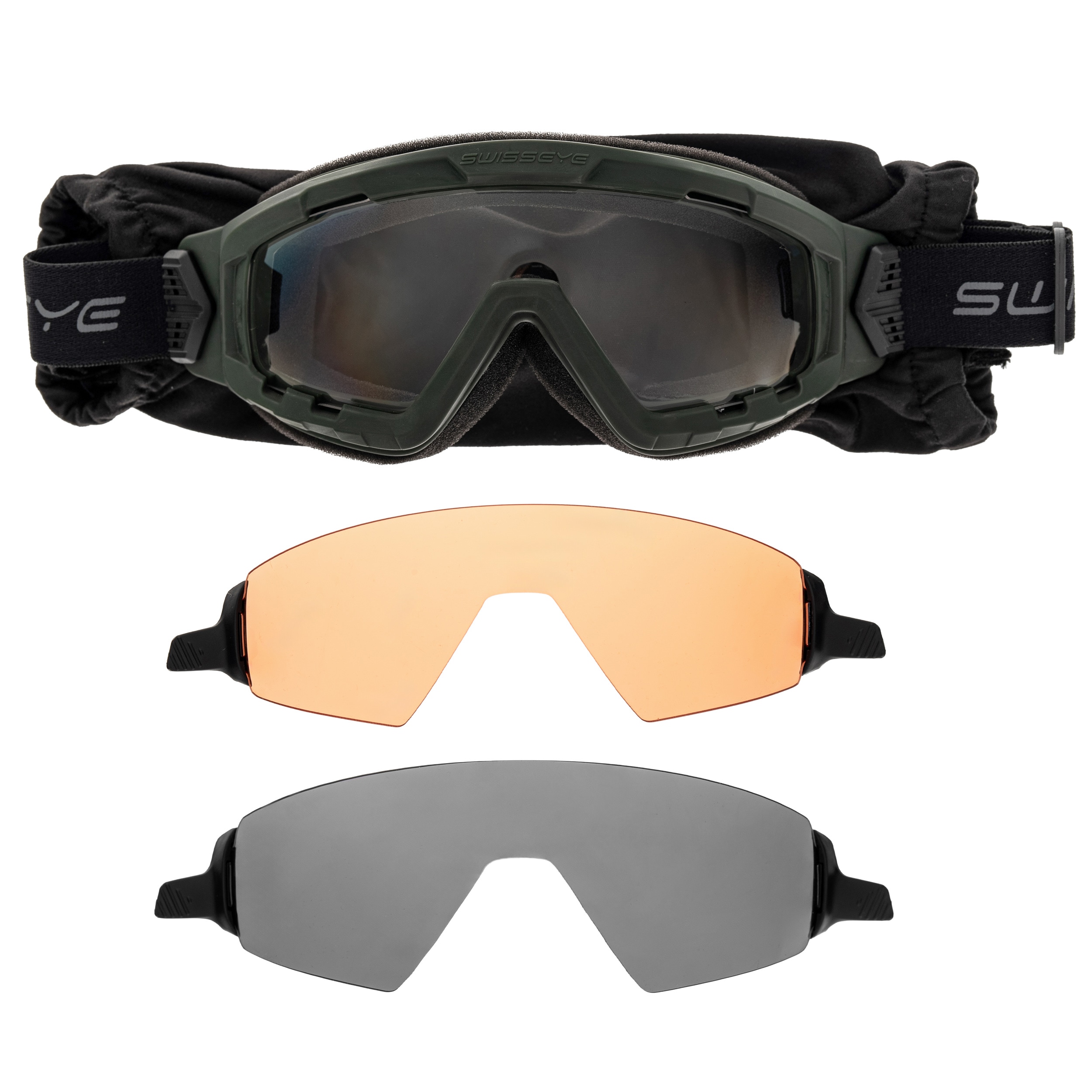 Gogle taktyczne Swiss Eye G-Tac - Olive