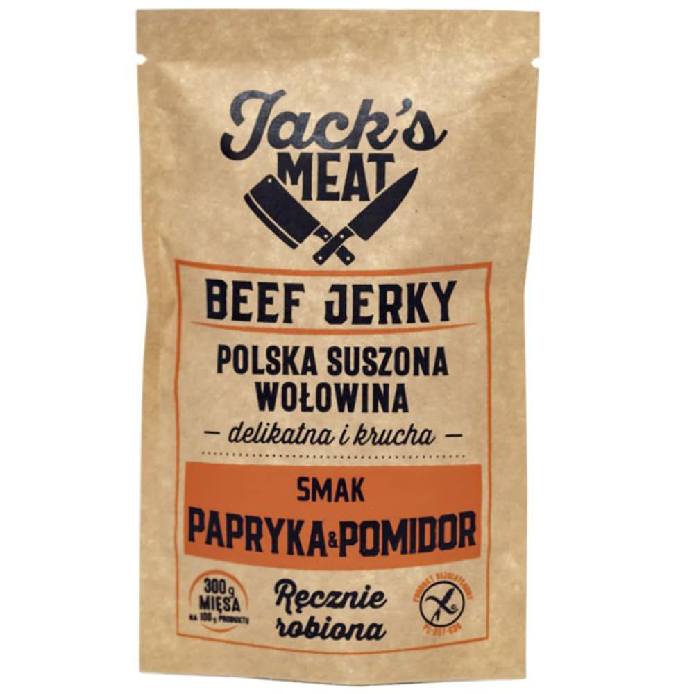 Jack's Meat Beef Jerky mix of flavors 30 g - 8 pcs.