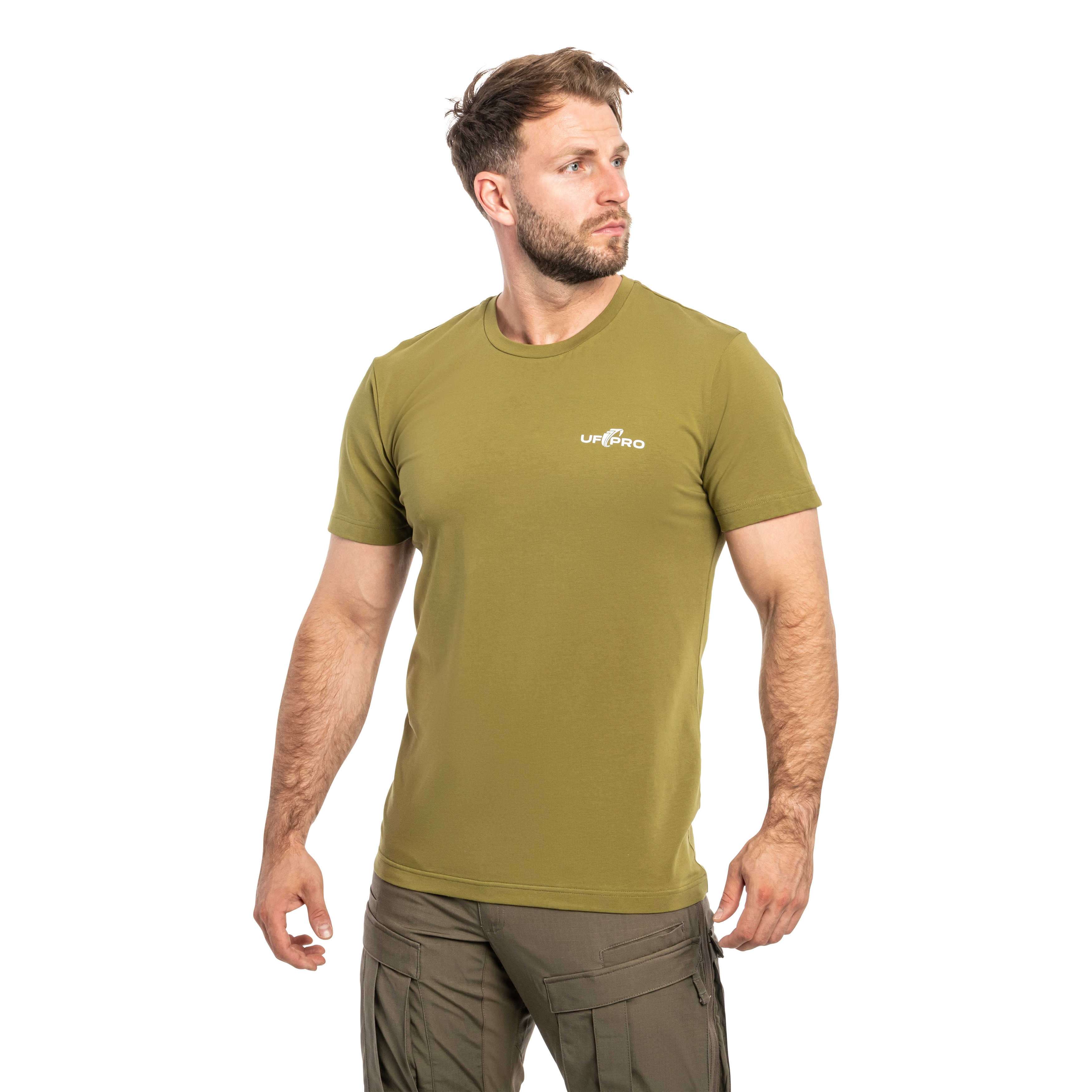 UF PRO Everyday Logo Tee T-shirt - Moss Green