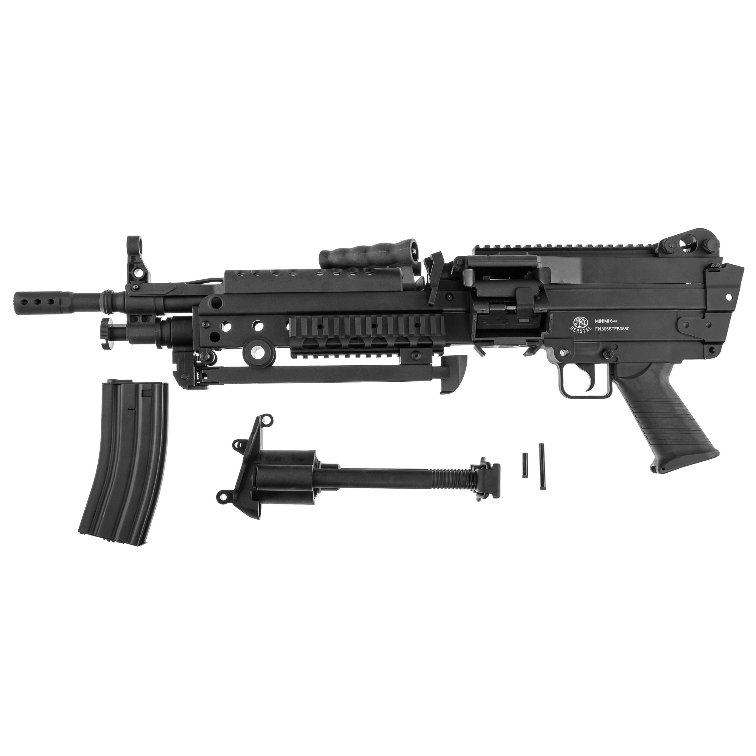 Karabin maszynowy AEG Cybergun FN MINIMI M249 - Black
