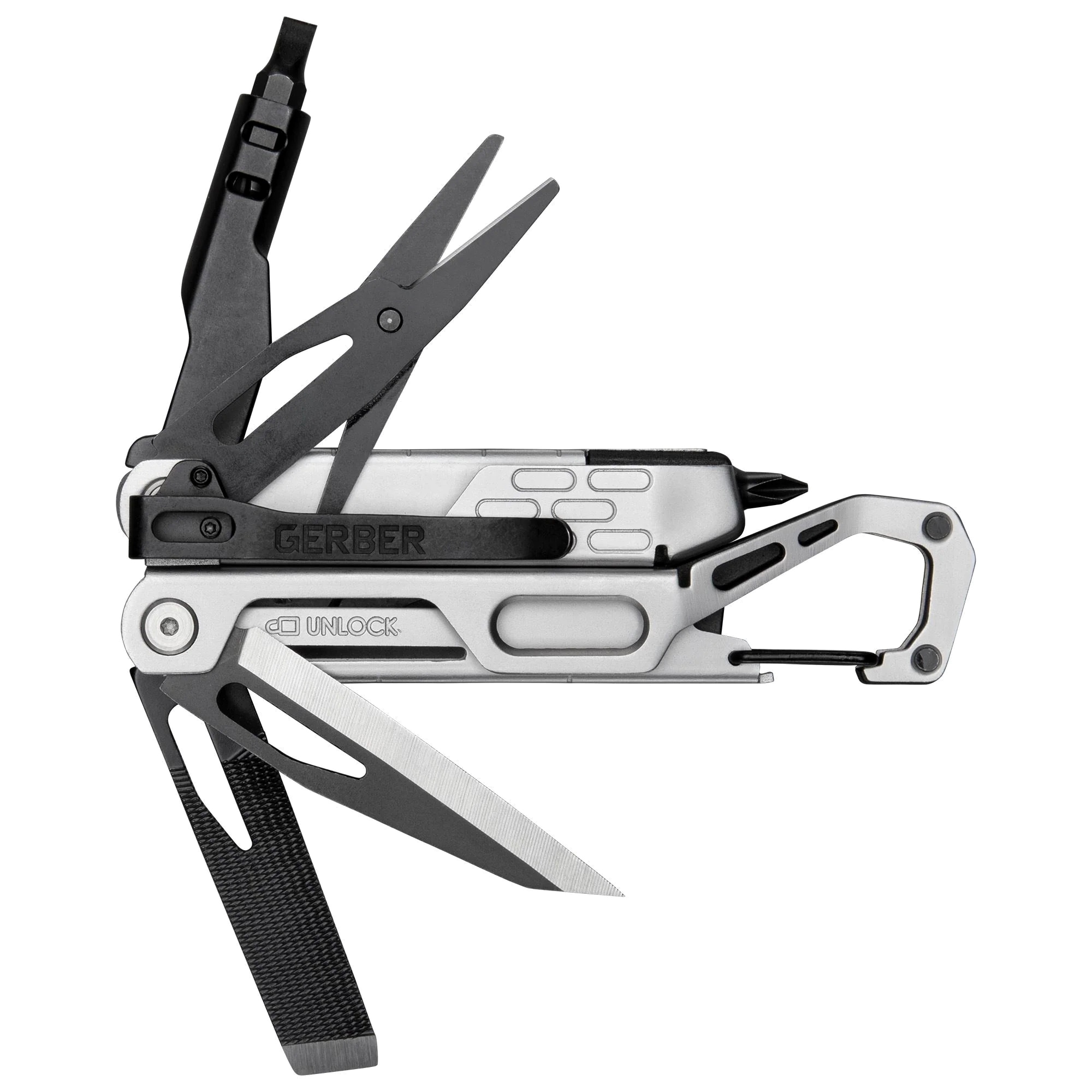 Multitool Gerber Stake Out Drive Box - Silver