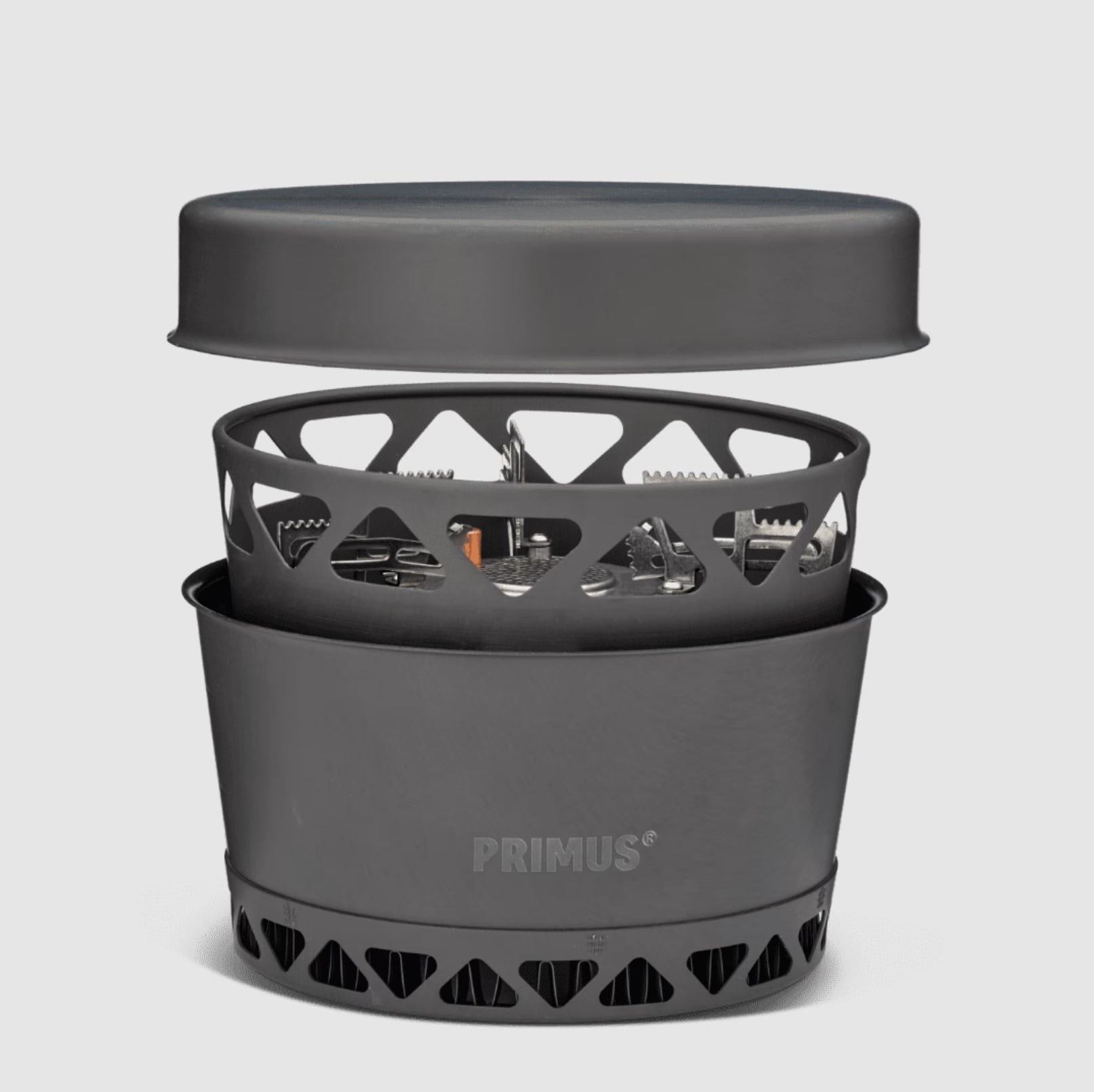 Туристичний набір для приготування Primus PrimeTech Stove Set II з каструлею 1,3 л i сковорідкою