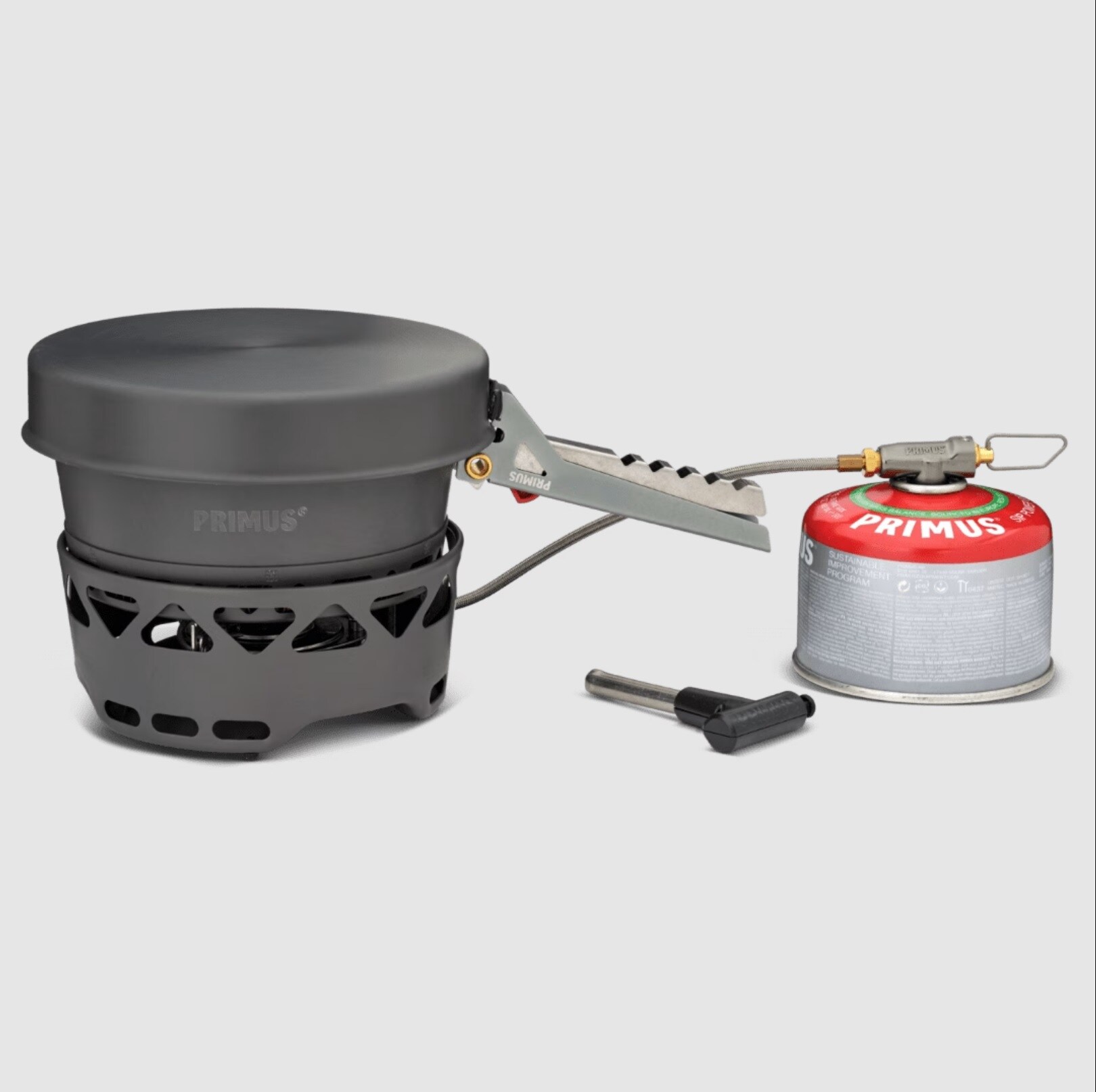Туристичний набір для приготування Primus PrimeTech Stove Set II з каструлею 1,3 л i сковорідкою