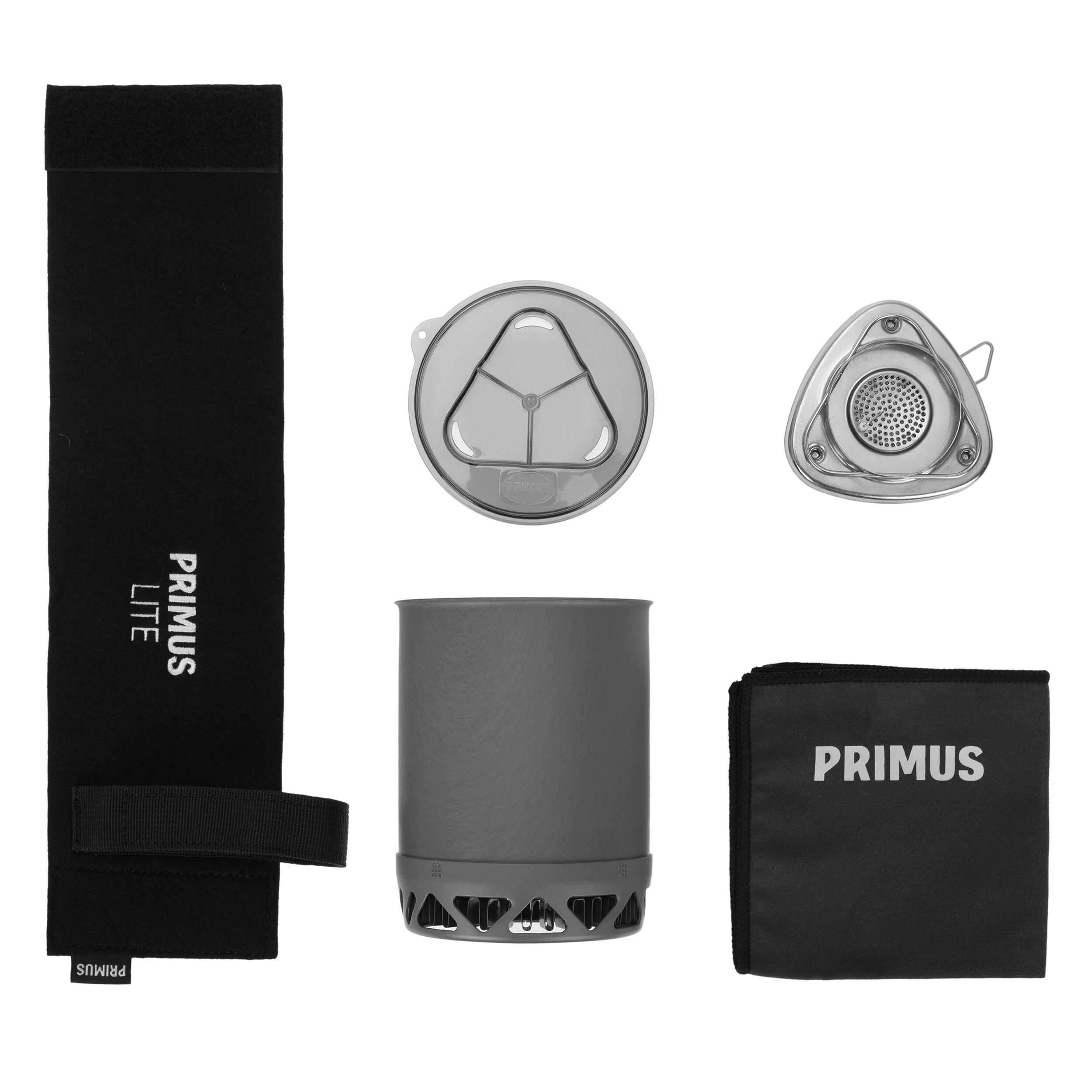 Kuchenka turystyczna Primus Lite Stove System z garnkiem 0,5 l - Black