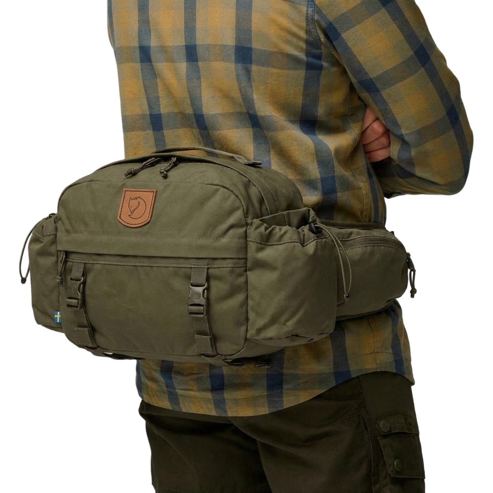 Torba biodrowa Fjallraven Singi Hip Pack 10 l - Dark Olive