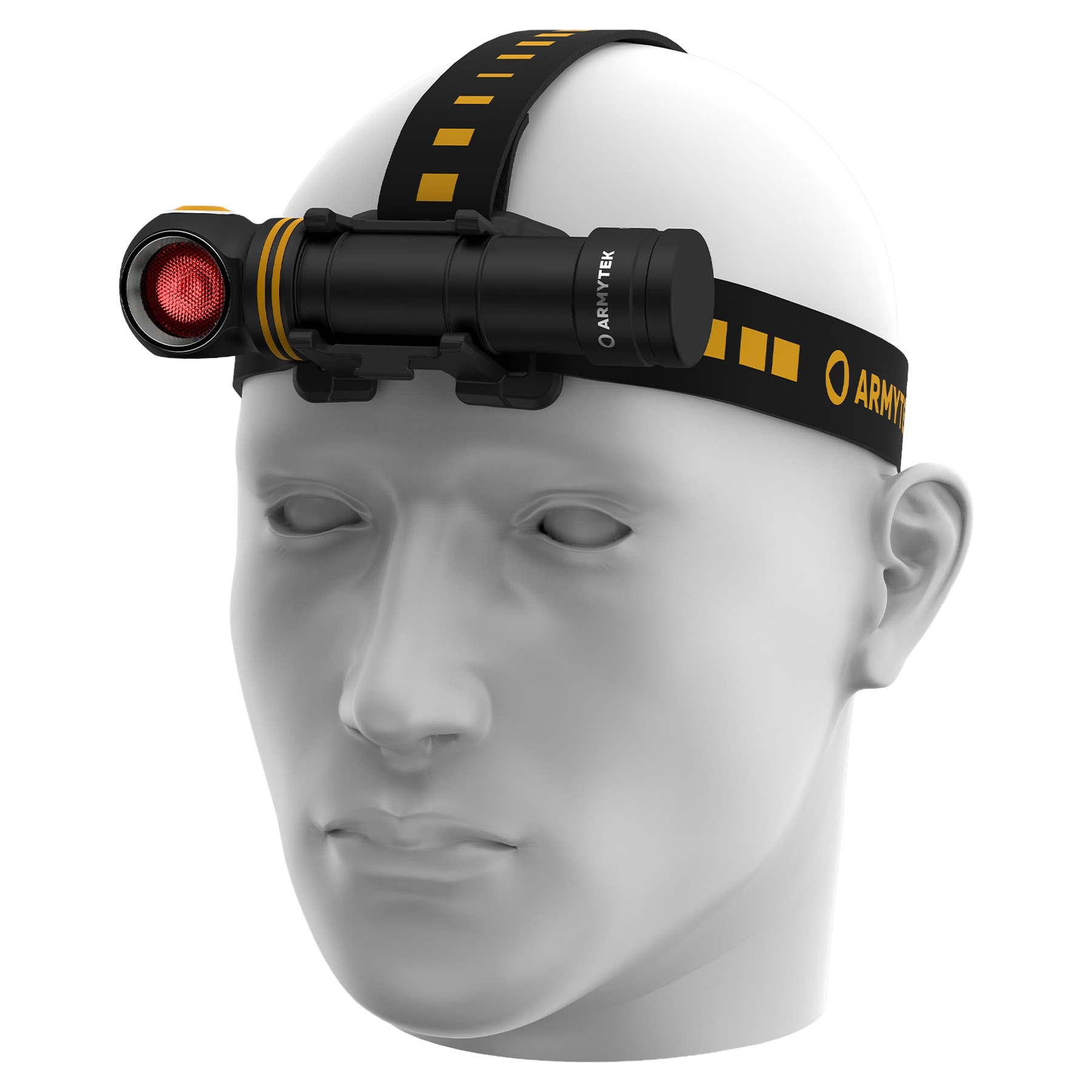Налобний та кутовий ліхтар Armytek Elf C2 Max WR USB-C PCB White 2500 люменів