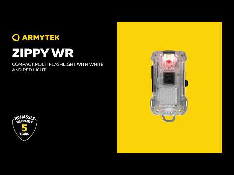 Latarka Armytek Zippy WR USB-C Red - 140 lumenów