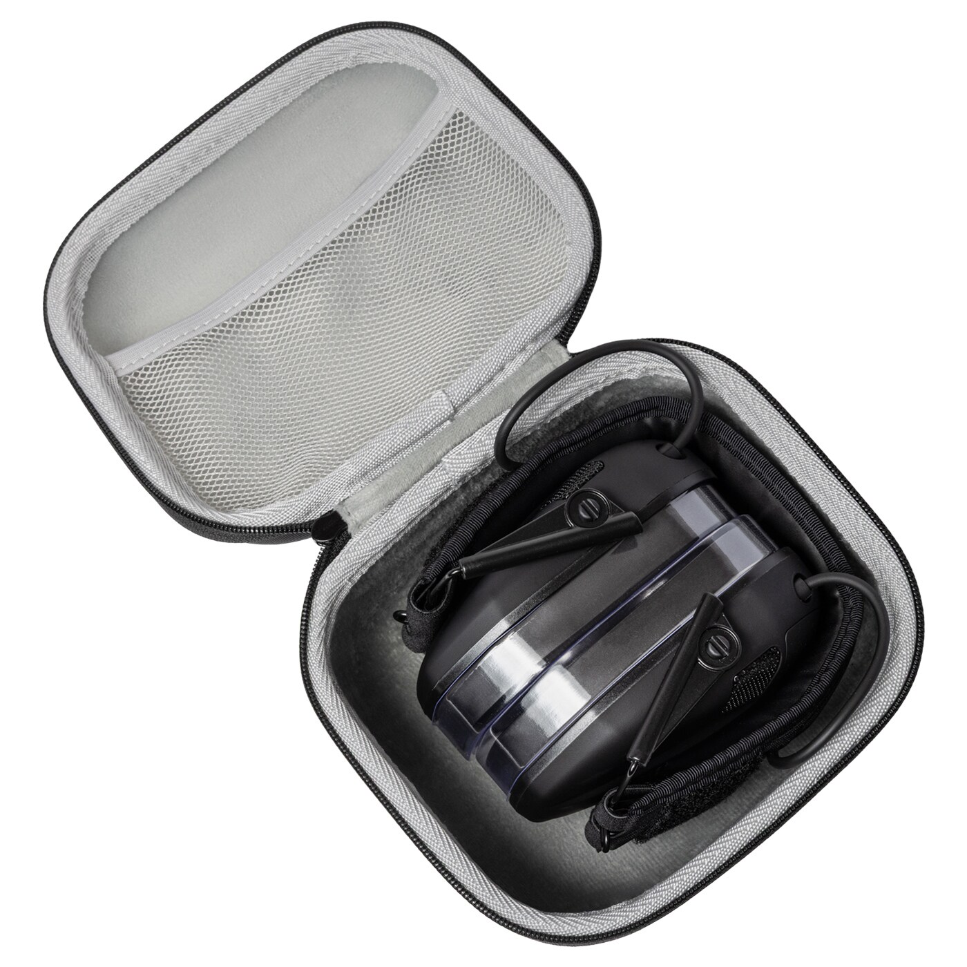 Ochronniki słuchu aktywne Haspro Defence - Black