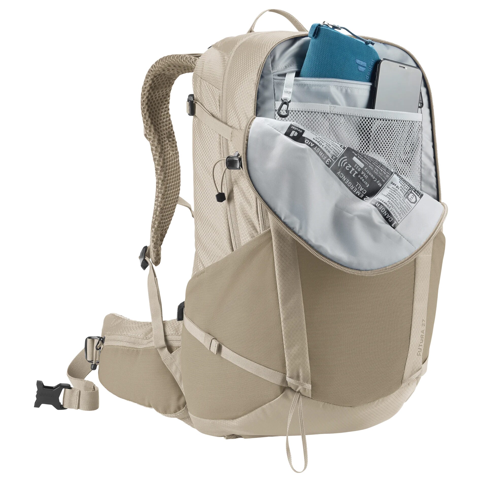 Plecak turystyczny Deuter Futura 27 l -  Greystone/Baltic