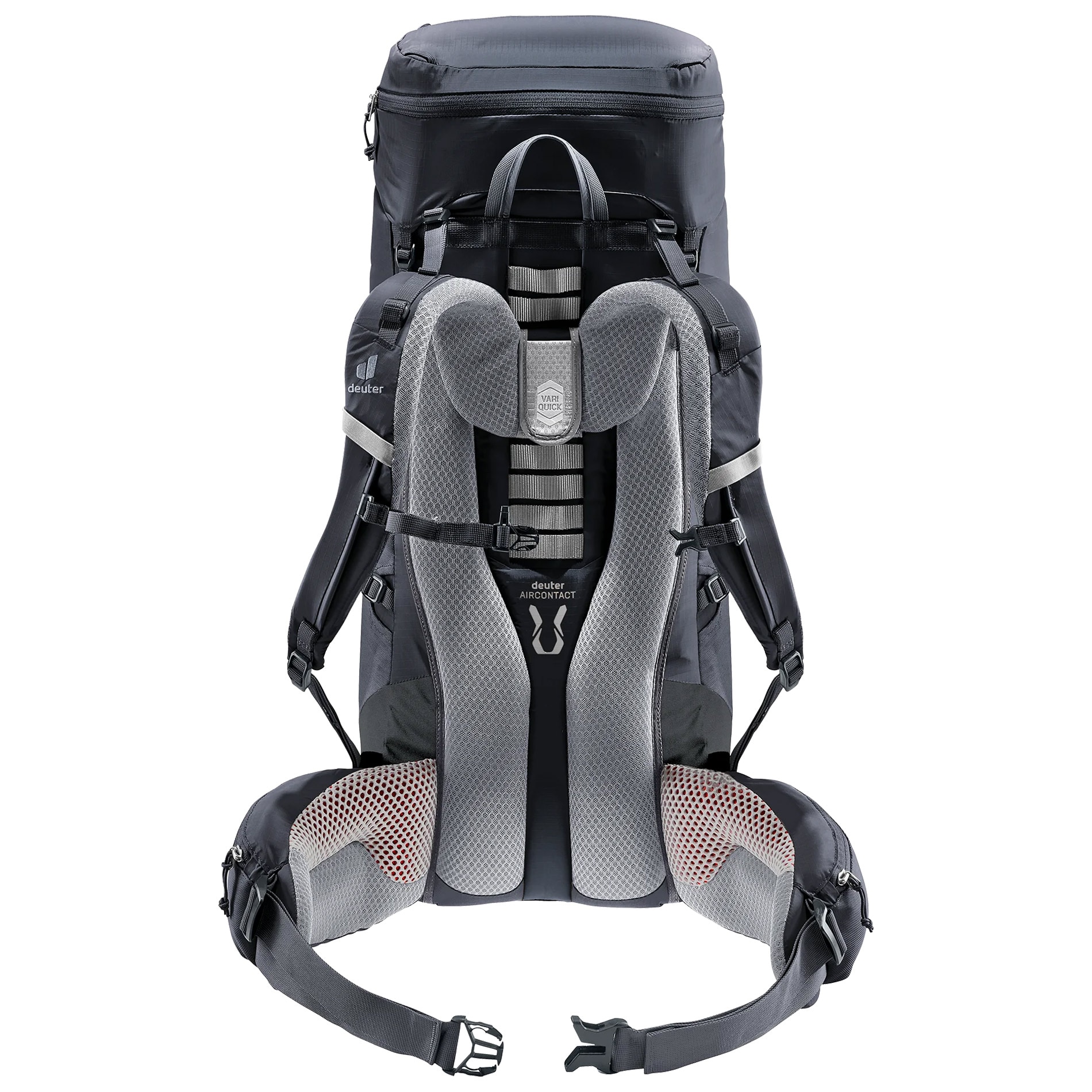 Deuter Aircontact lite Backpack 40 + 10 l - Black/Graphite