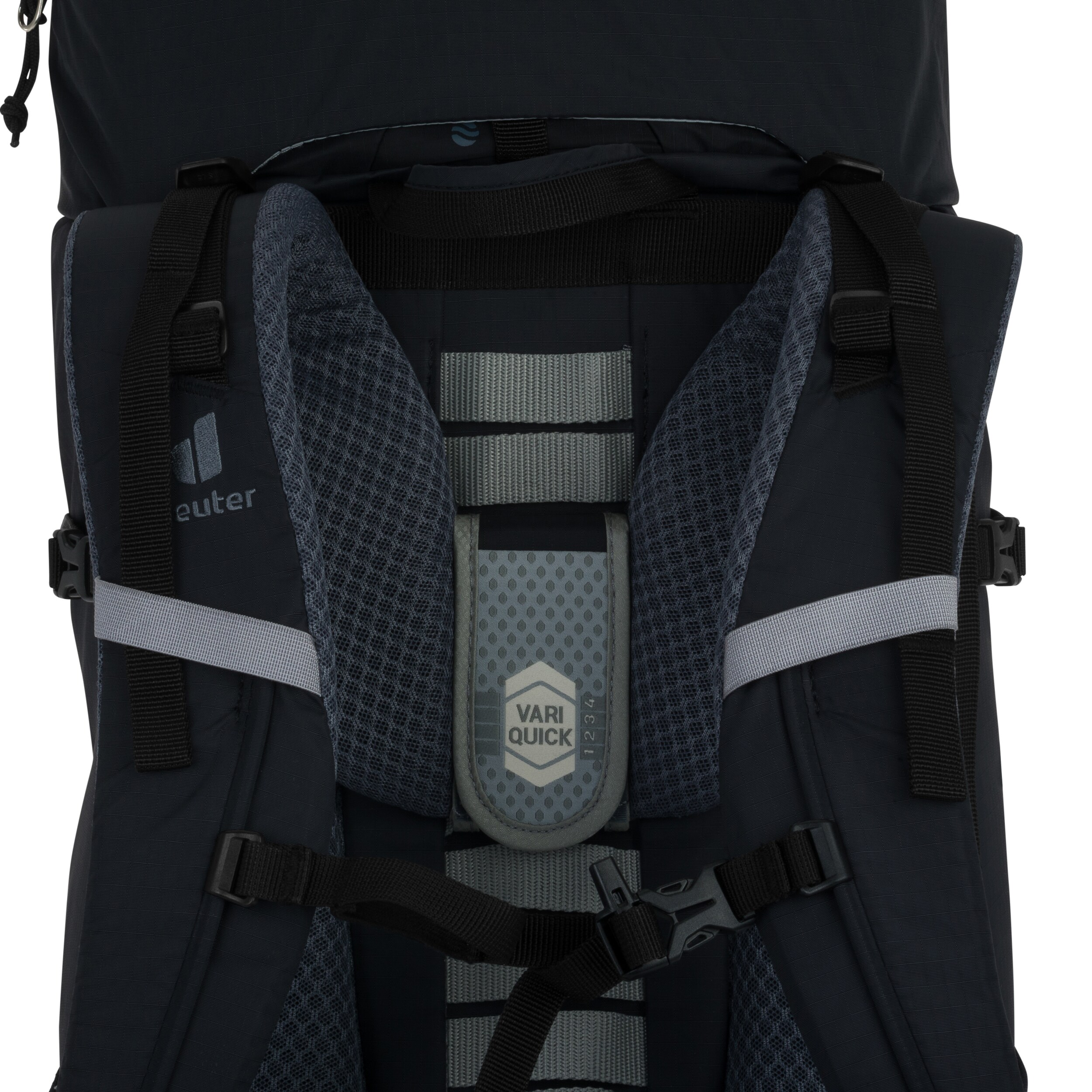 Plecak Deuter Aircontact lite 40 + 10 l - Black/Graphite