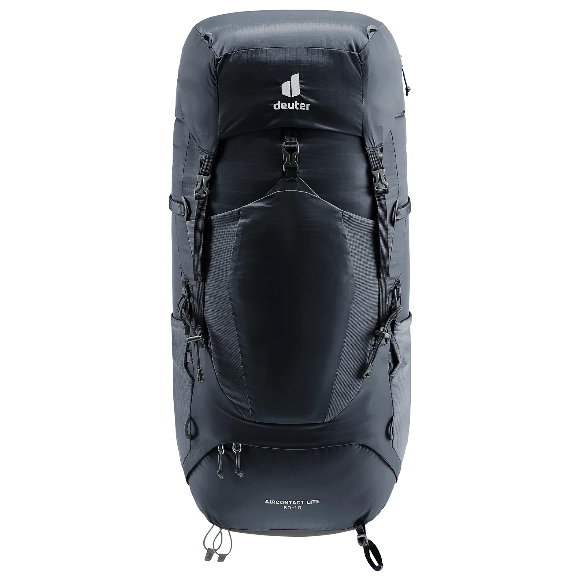 Plecak Deuter Aircontact lite 50 + 10 l - Black/Granite