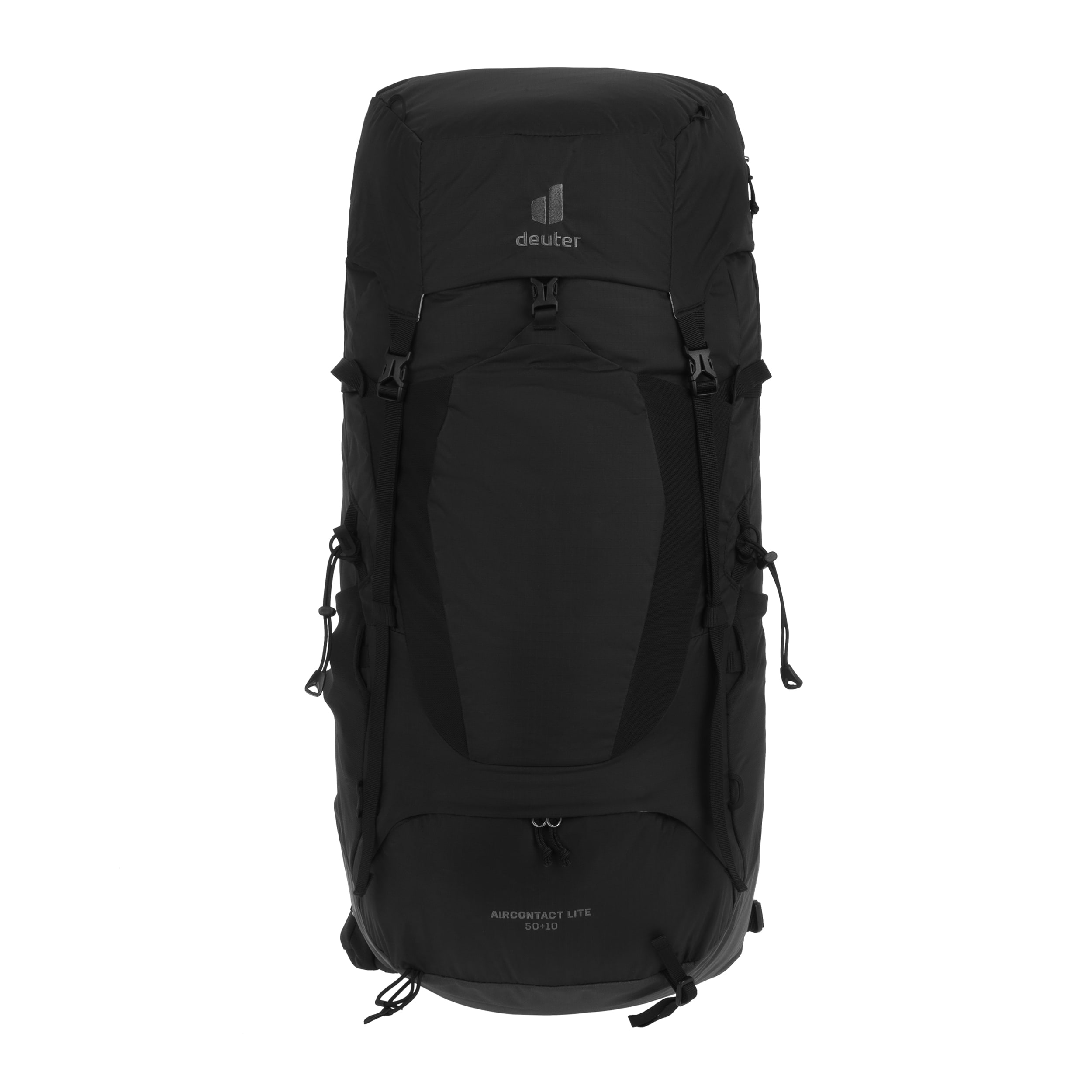 Plecak Deuter Aircontact lite 50 + 10 l - Black/Granite