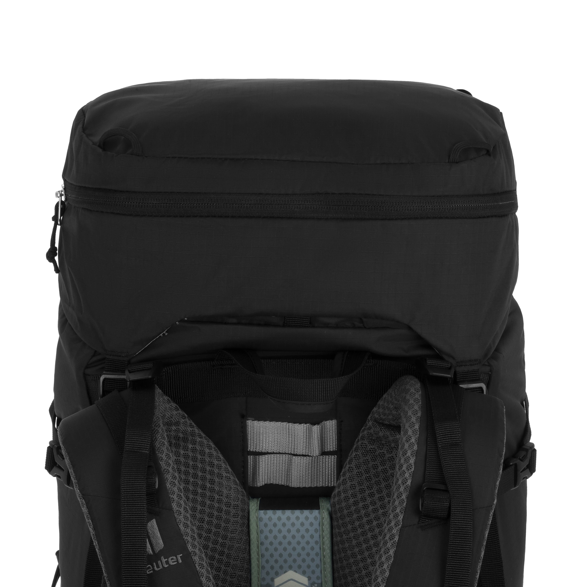 Plecak Deuter Aircontact lite 50 + 10 l - Black/Granite