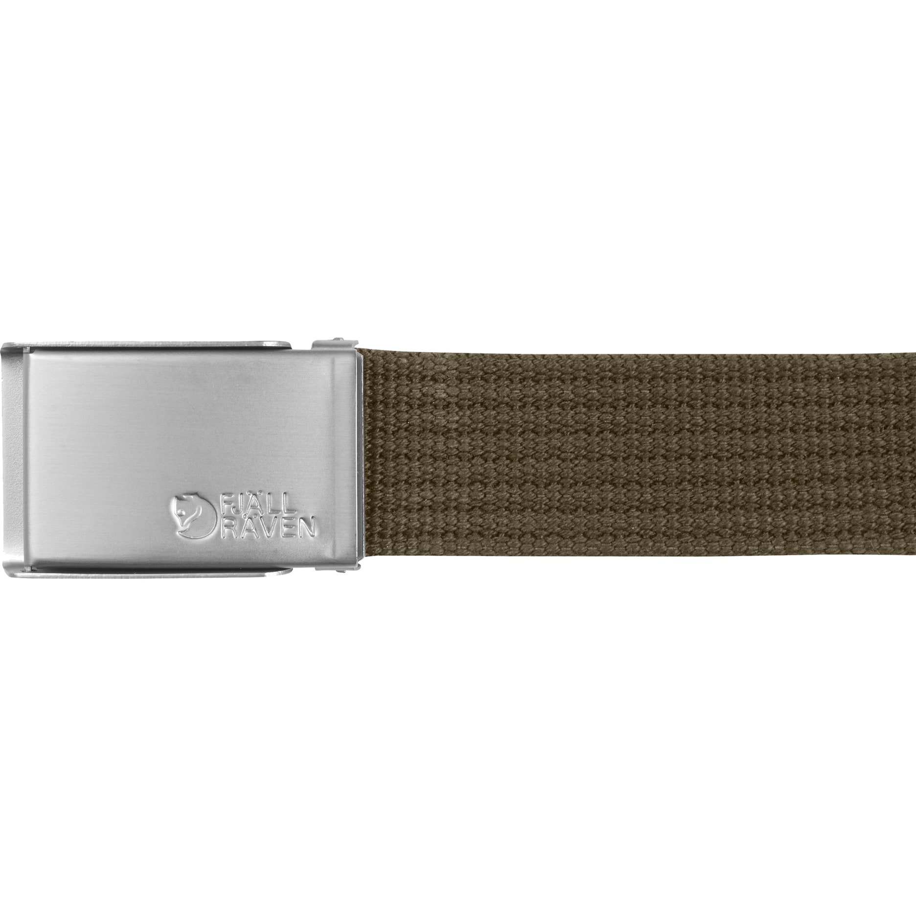 Pasek Fjallraven Canvas Belt - Dark Olive