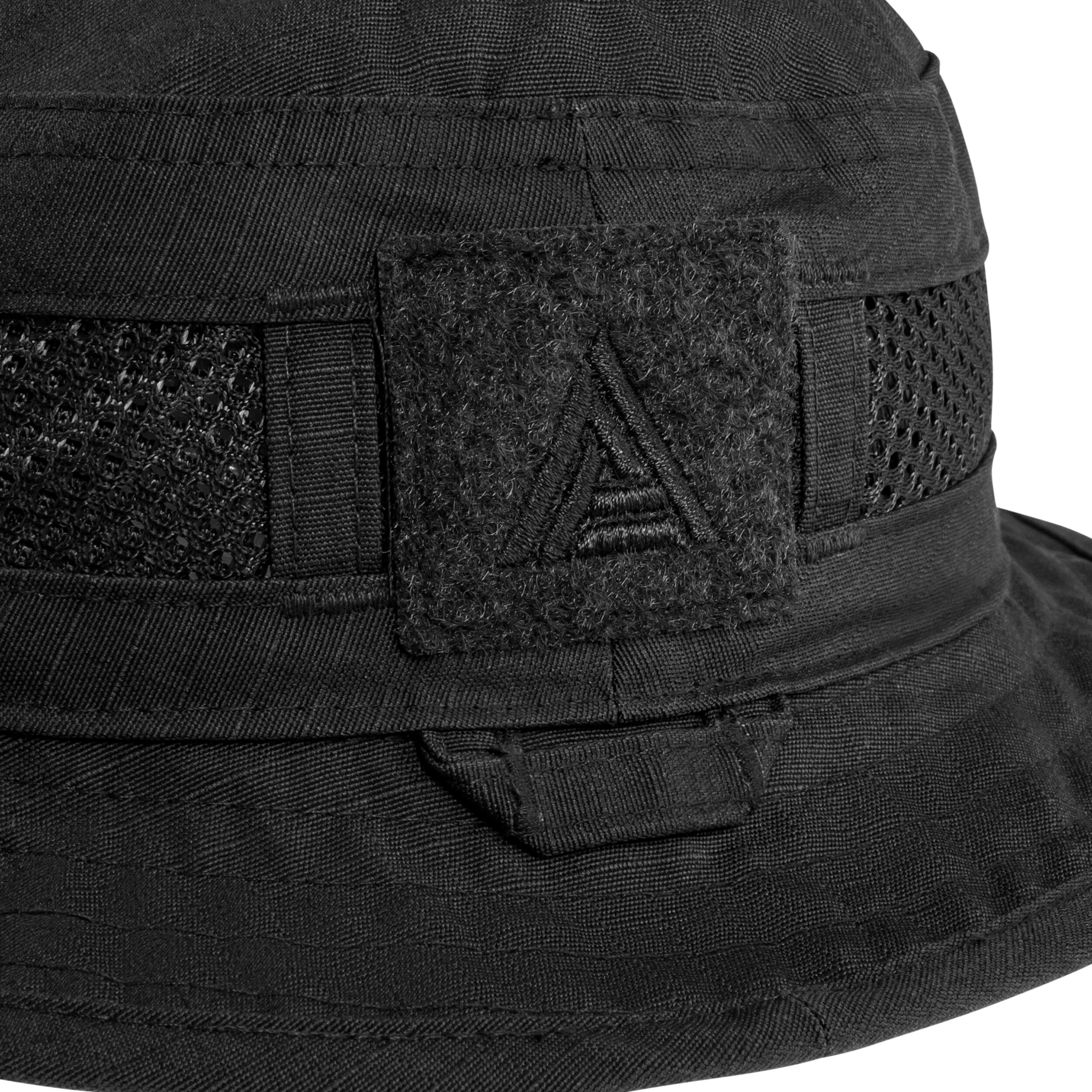 Direct Action Vanguard Field Hat NyCo Rip-Stop Hat - Black