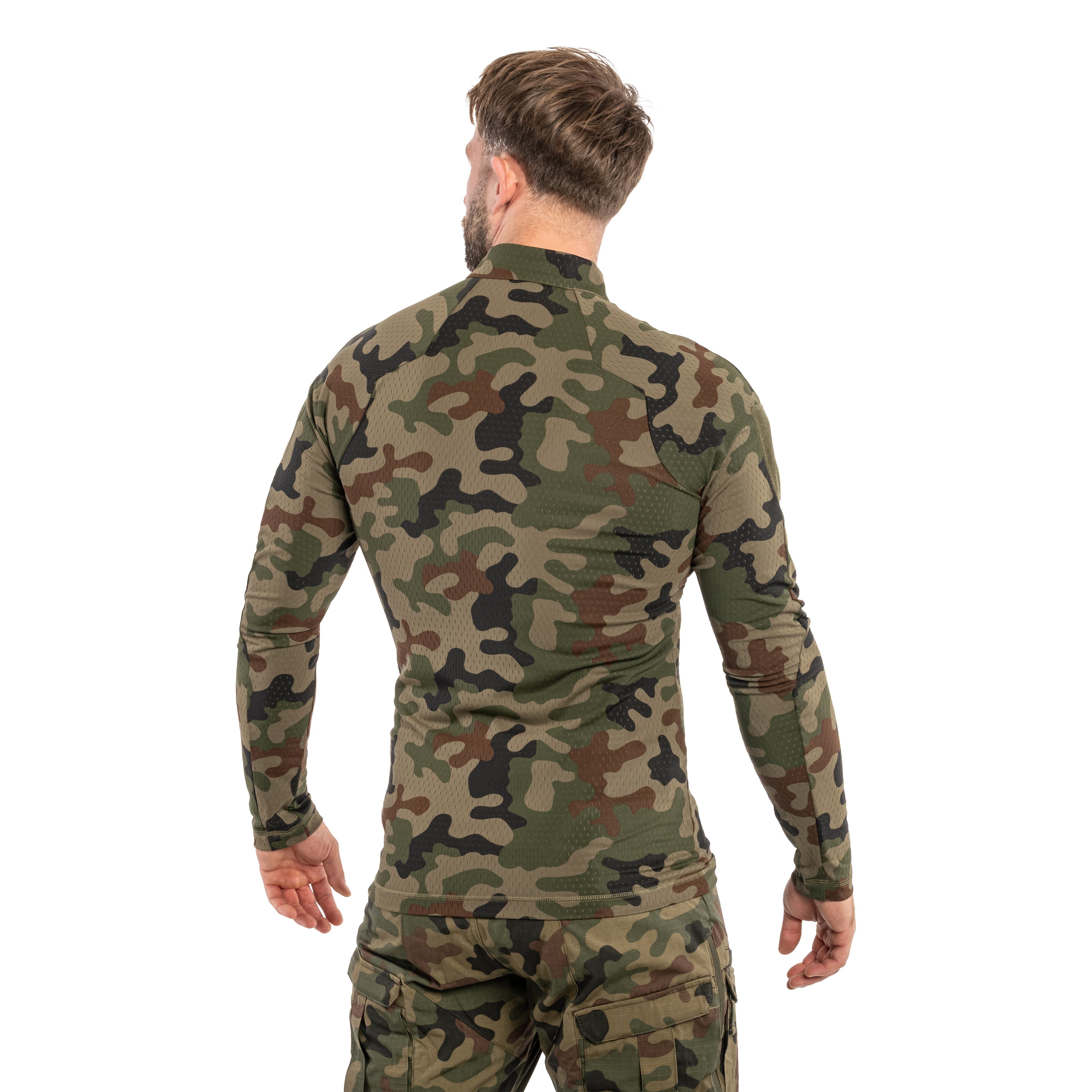 Bluza Helikon-Tex Apex Lightweight Combat Shirt Nylon Stretch - wz.93 Pantera PL Woodland