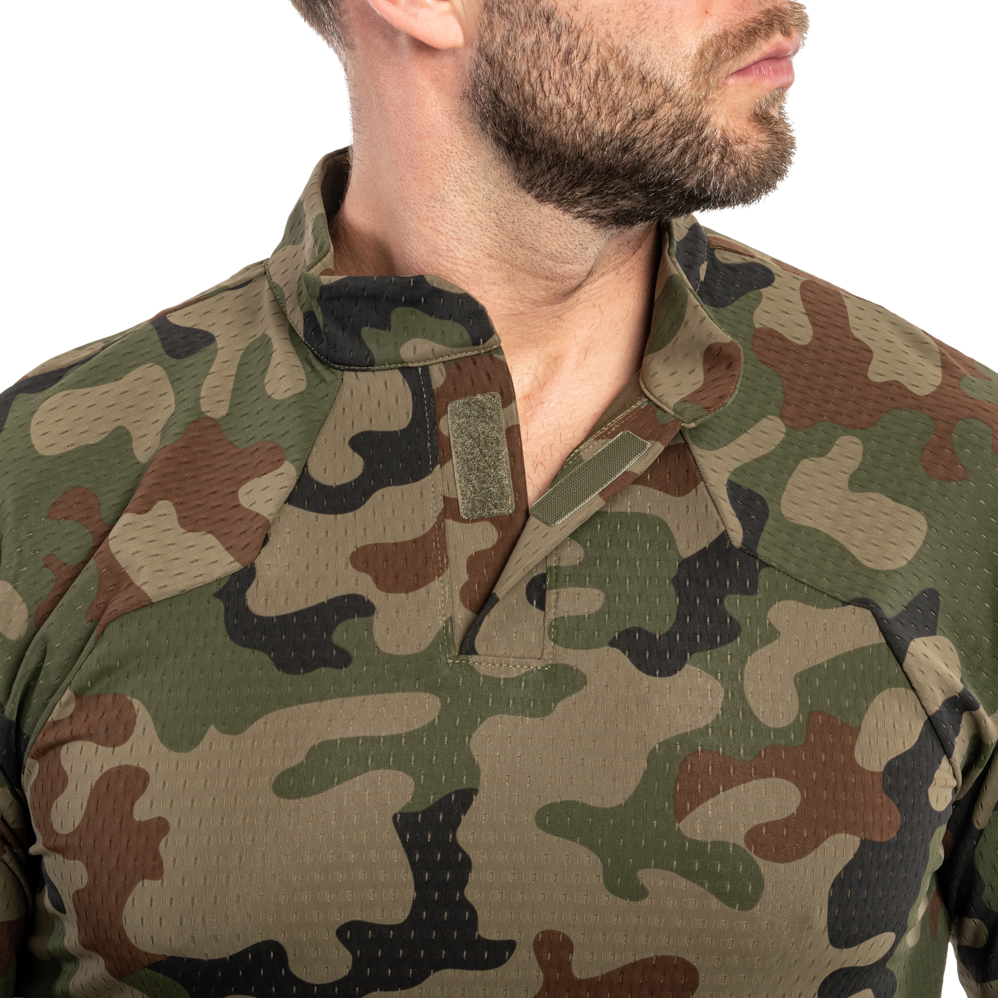 Bluza Helikon-Tex Apex Lightweight Combat Shirt Nylon Stretch - wz.93 Pantera PL Woodland
