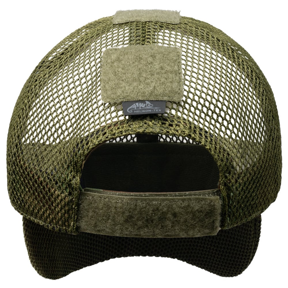 Czapka z daszkiem plus velcro Helikon-Tex Mesh - US Woodland