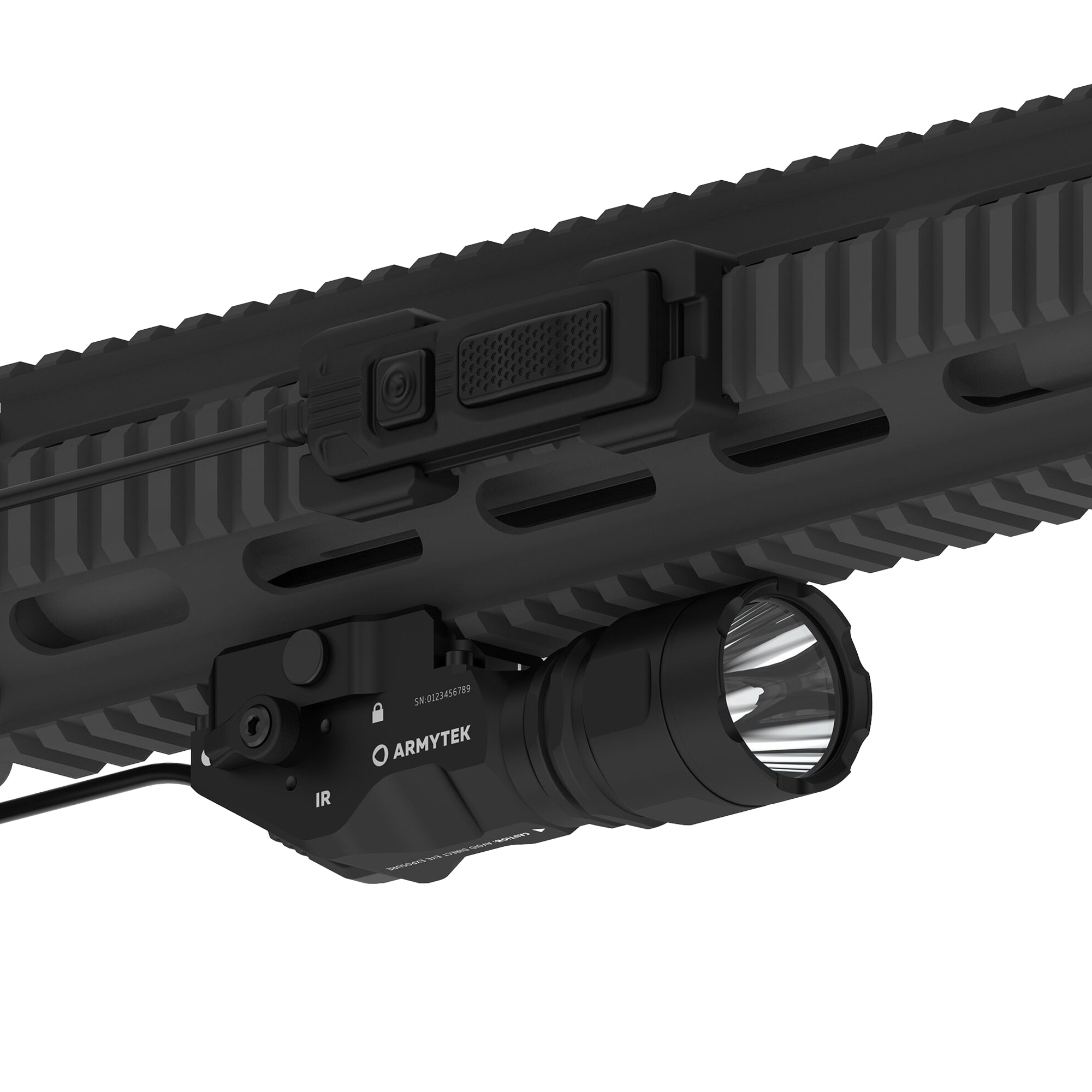 Latarka na broń Armytek Parma C1IR Black - 520 lumenów