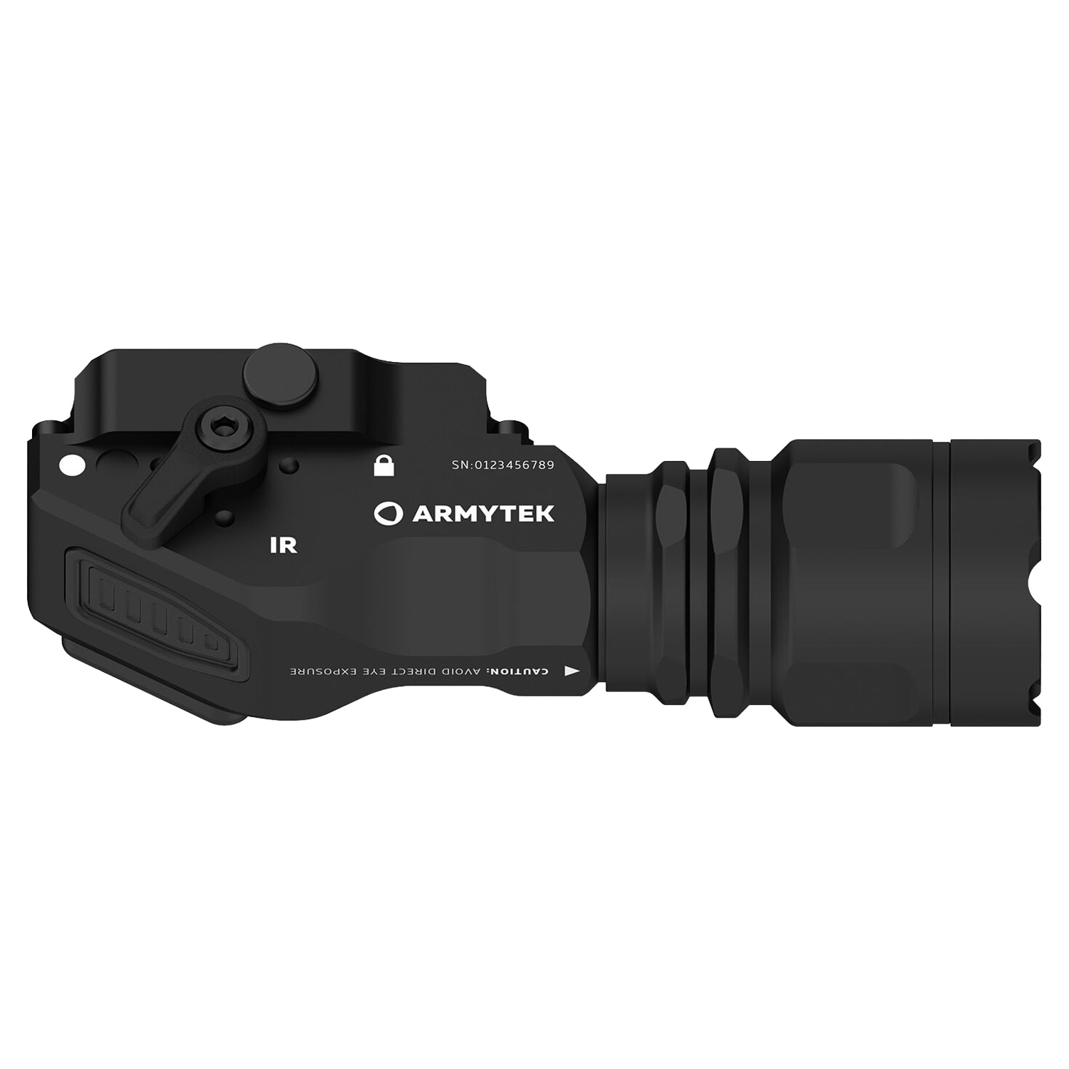 Latarka na broń Armytek Parma C1IR Black - 520 lumenów