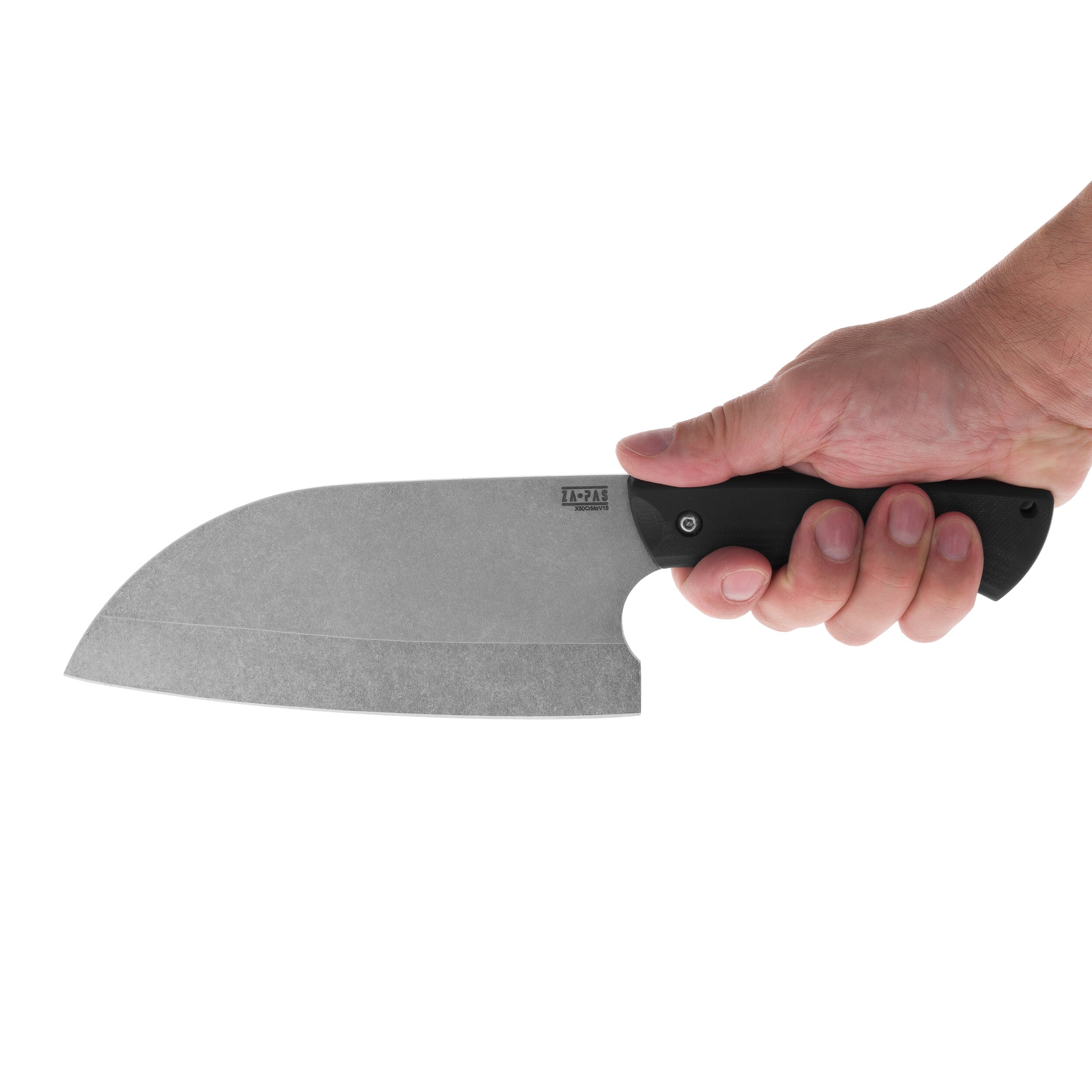 Za-Pas Serbian Chopper Knife - Black