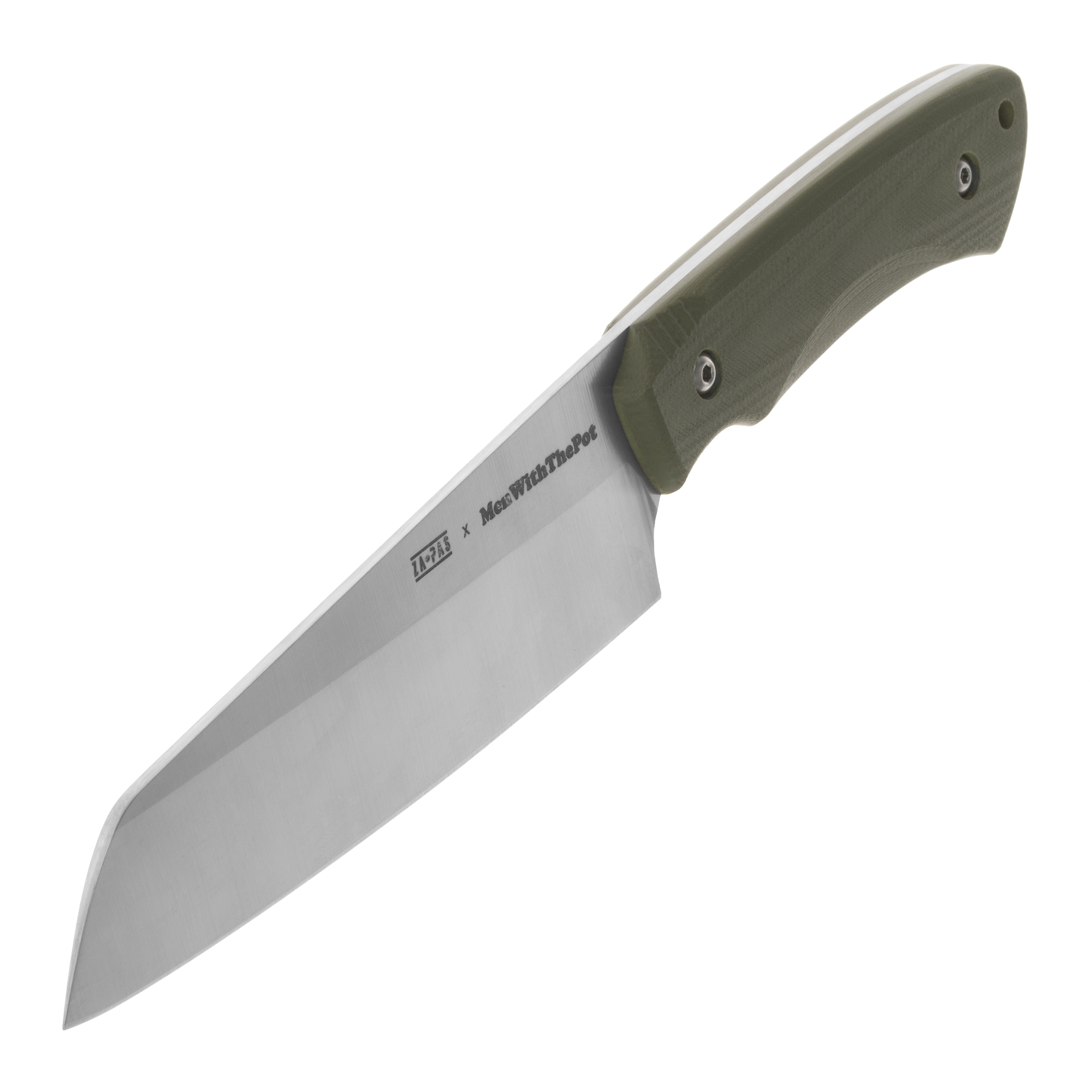 Nóż Za-Pas MenWithThePot Chef Knife Satin - Olive Green