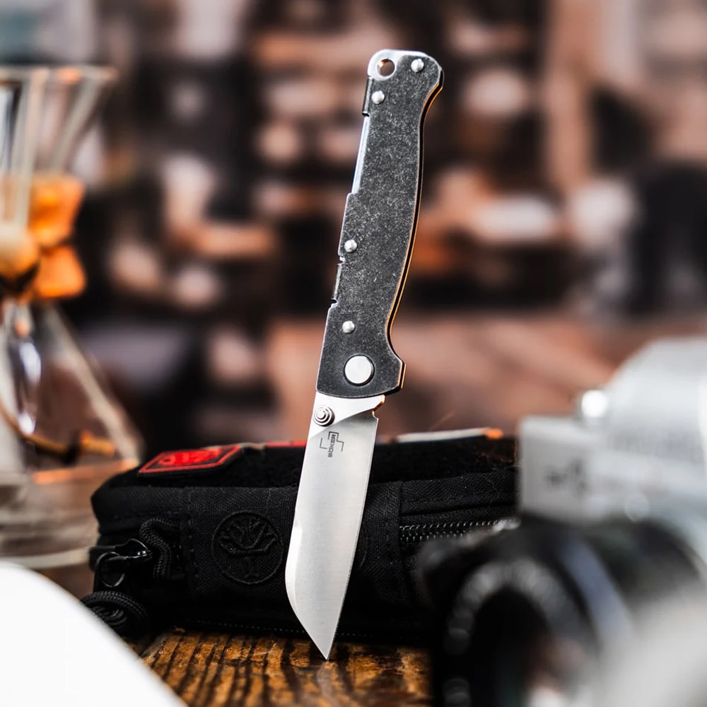 Nóż składany Boker Plus Atlas Sheepsfoot - Graphite