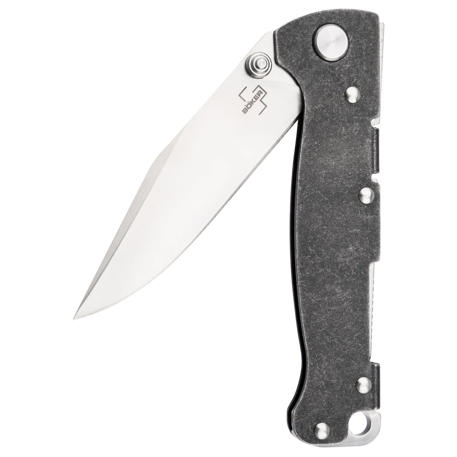 Складаний ніж Boker Plus Atlas Clip-Point - Graphite